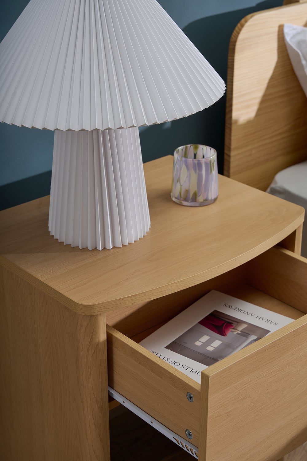 Kira 1 Drawer Bedside Table