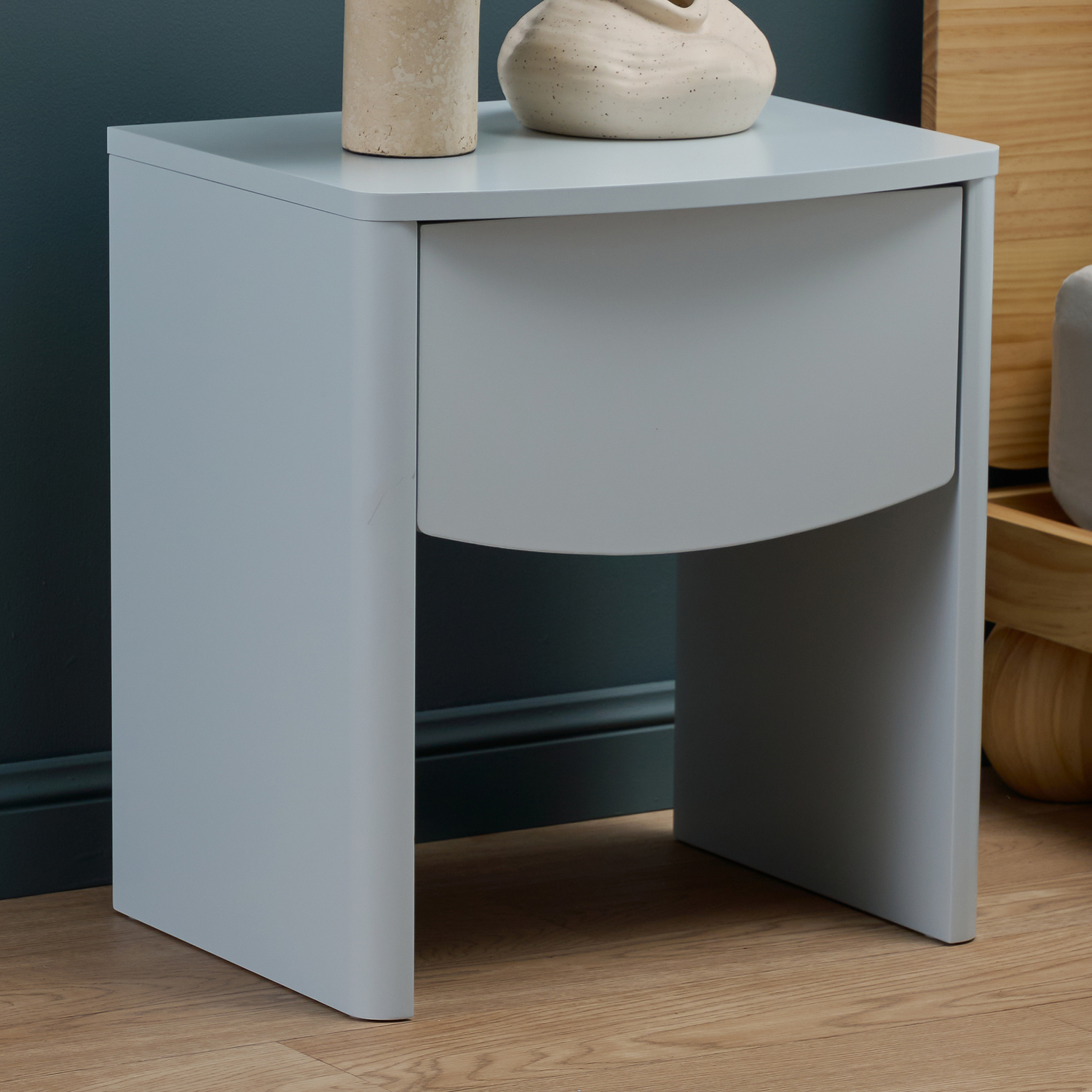 Kira 1 Drawer Bedside Table
