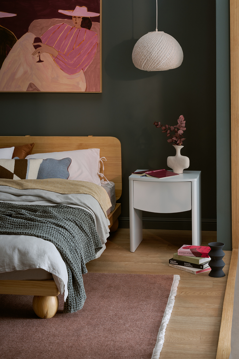 Kira 1 Drawer Bedside Table