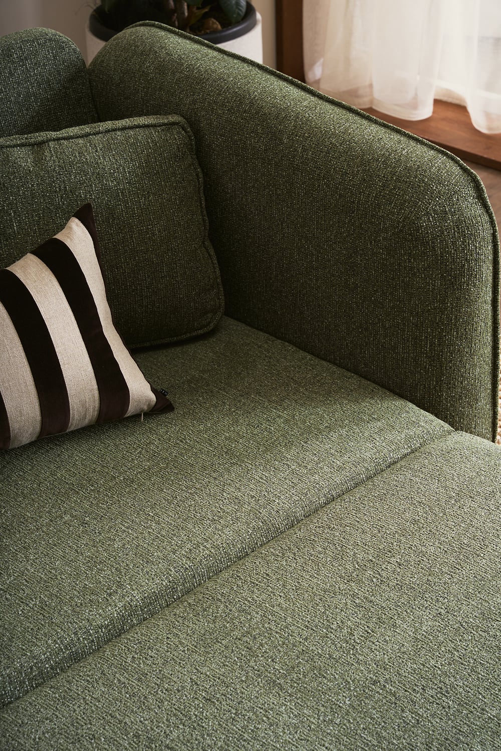 Nani 3 Seater Queen Upholstered Sofa Bed