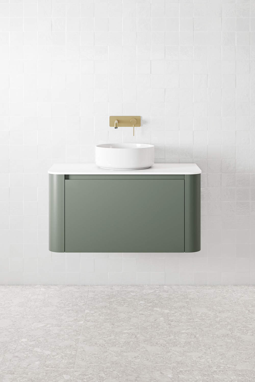 Leon 900mm Wall-Hung Single Vanity