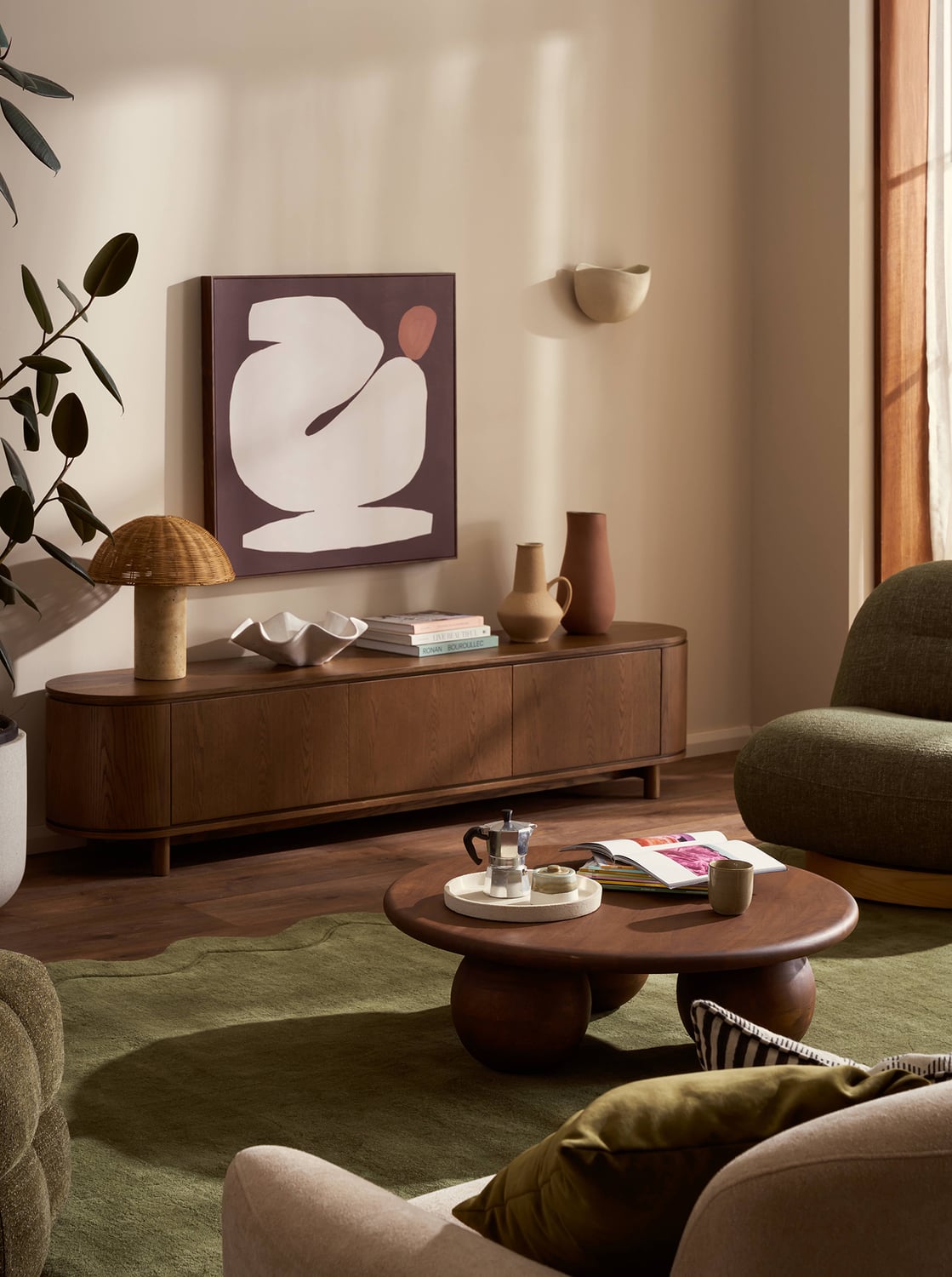 Hendry Mango Wood Coffee Table