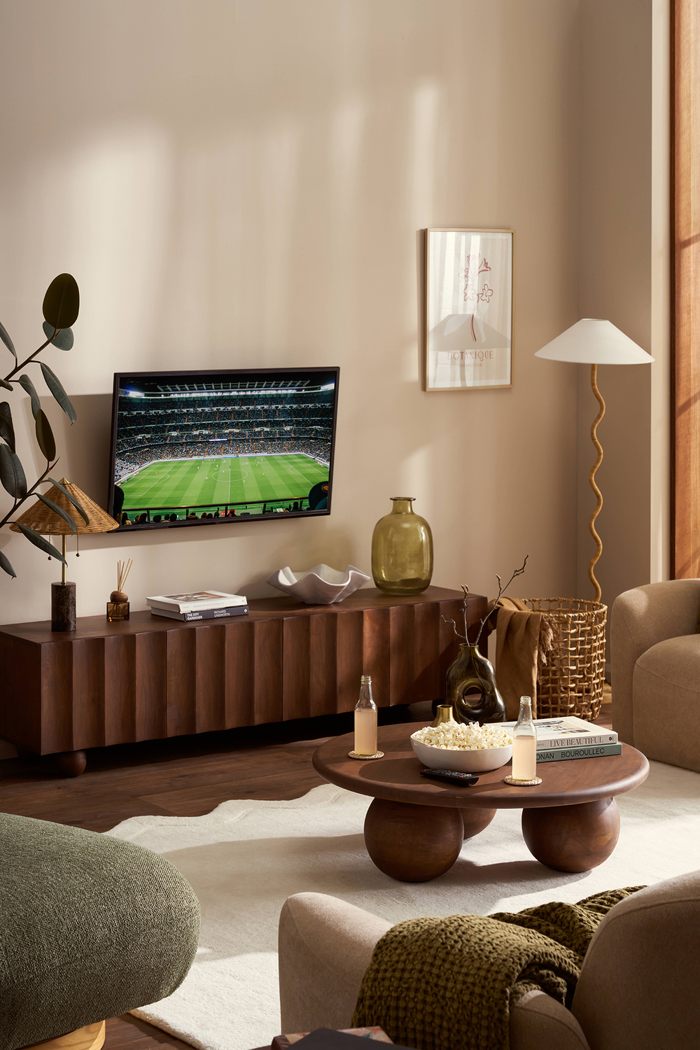 Hendry Mango Wood Coffee Table