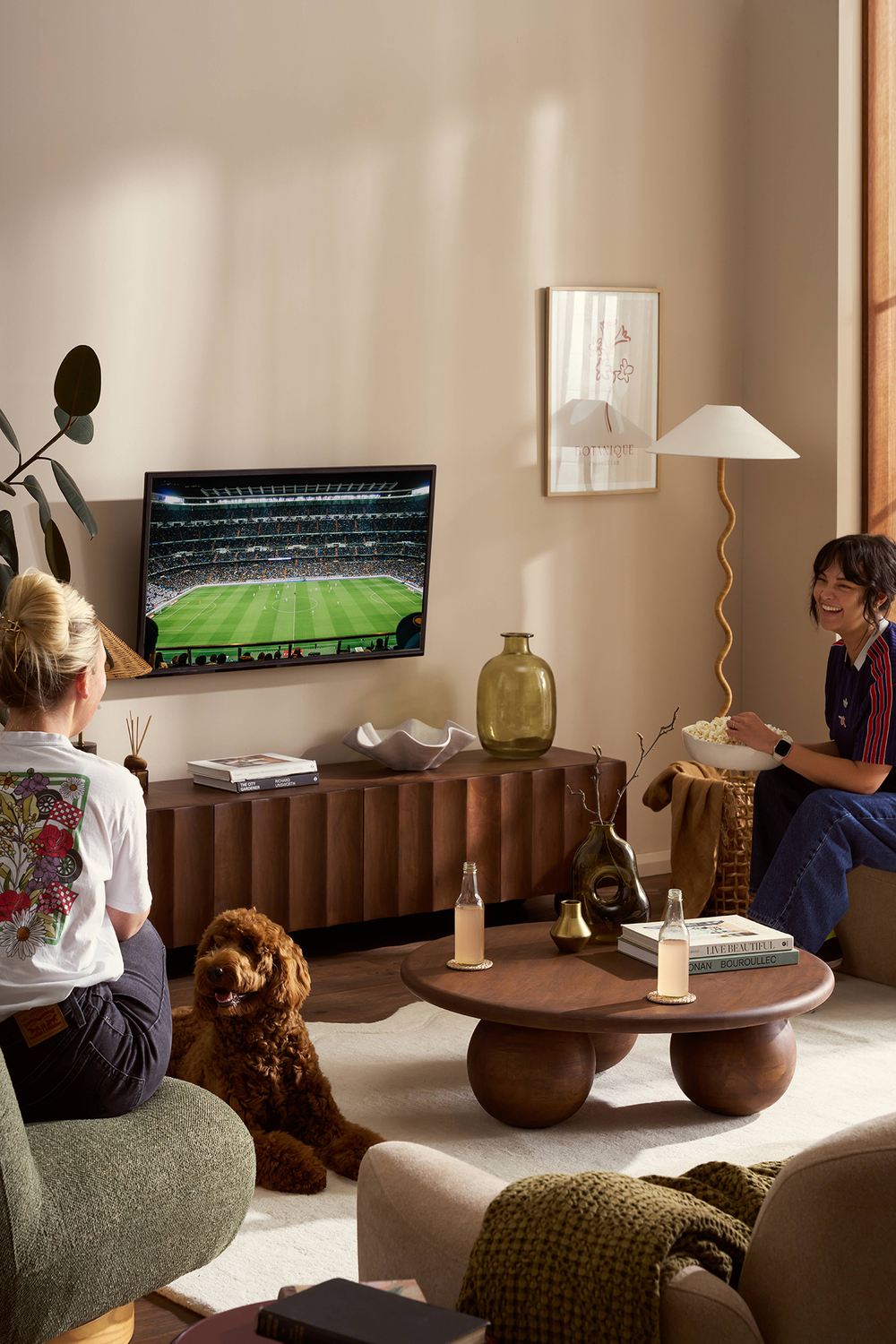 Hendry Mango Wood TV Unit