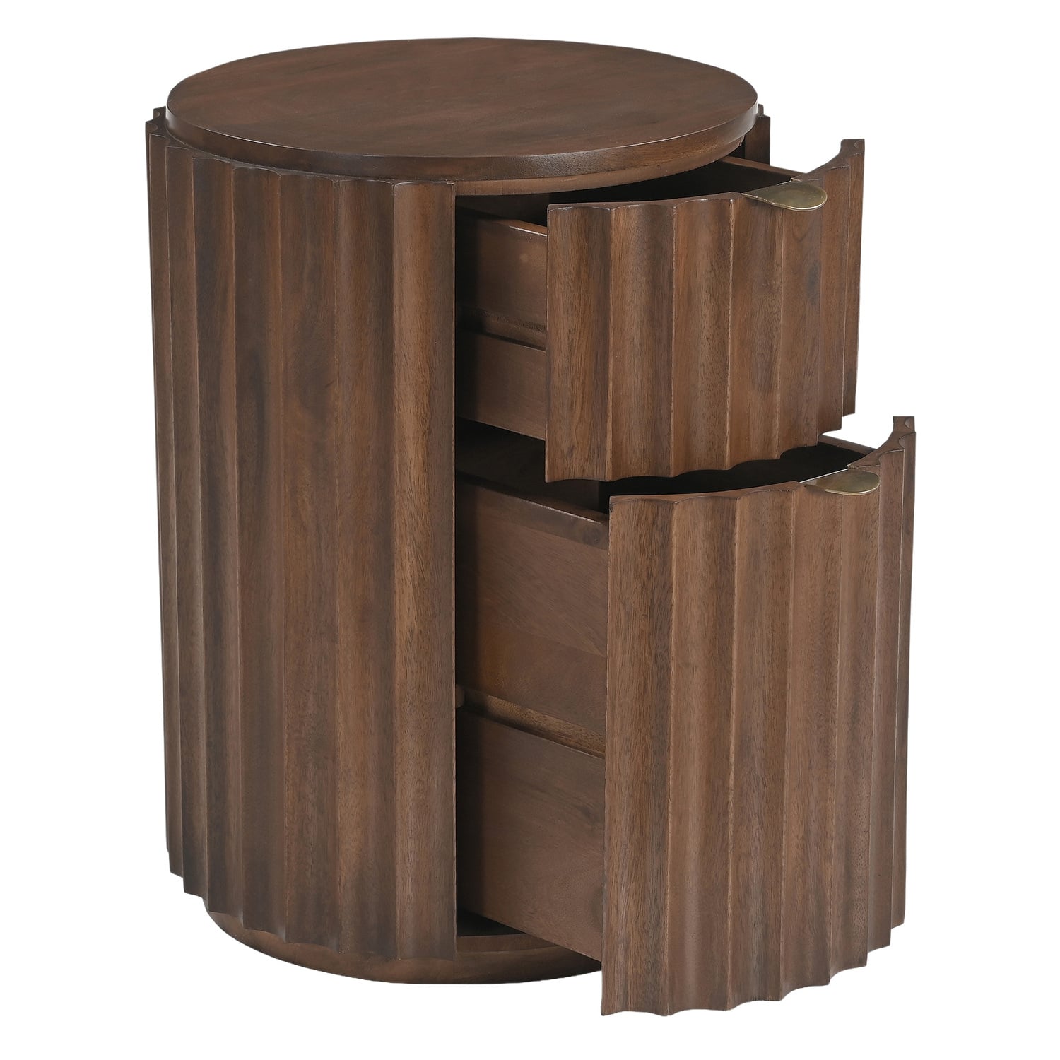 Harriet Mango Wood Bedside Table