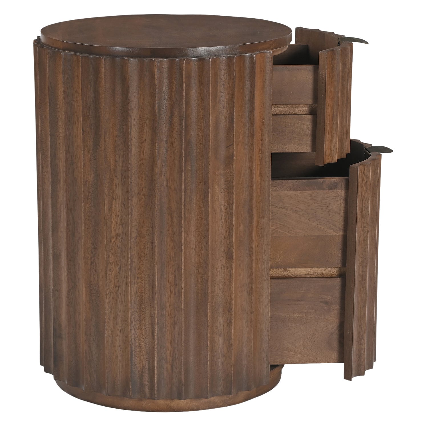 Harriet Mango Wood Bedside Table