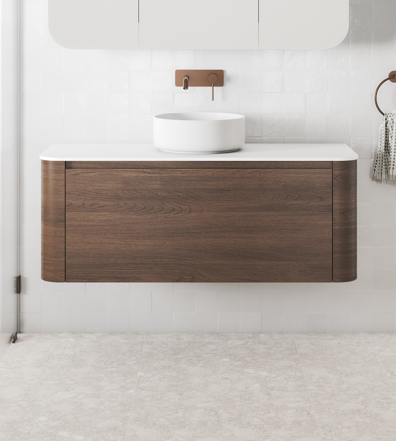 Boyd 1200mm Wall Hung Single Vanity