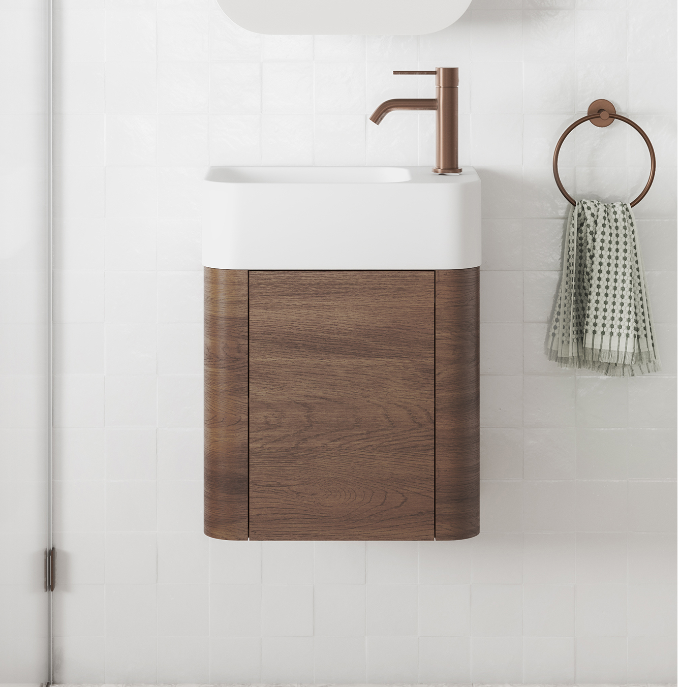 Boyd 460mm Wall Hung Single Vanity