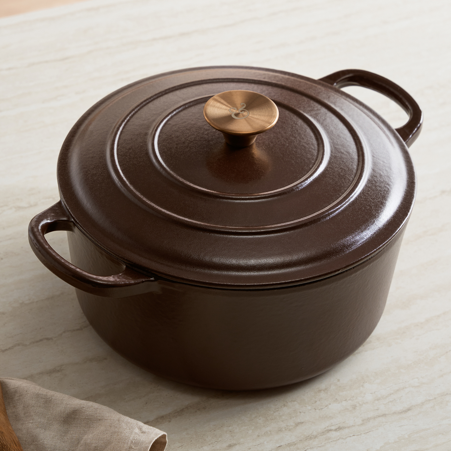 3.5L Cast Iron French Pan