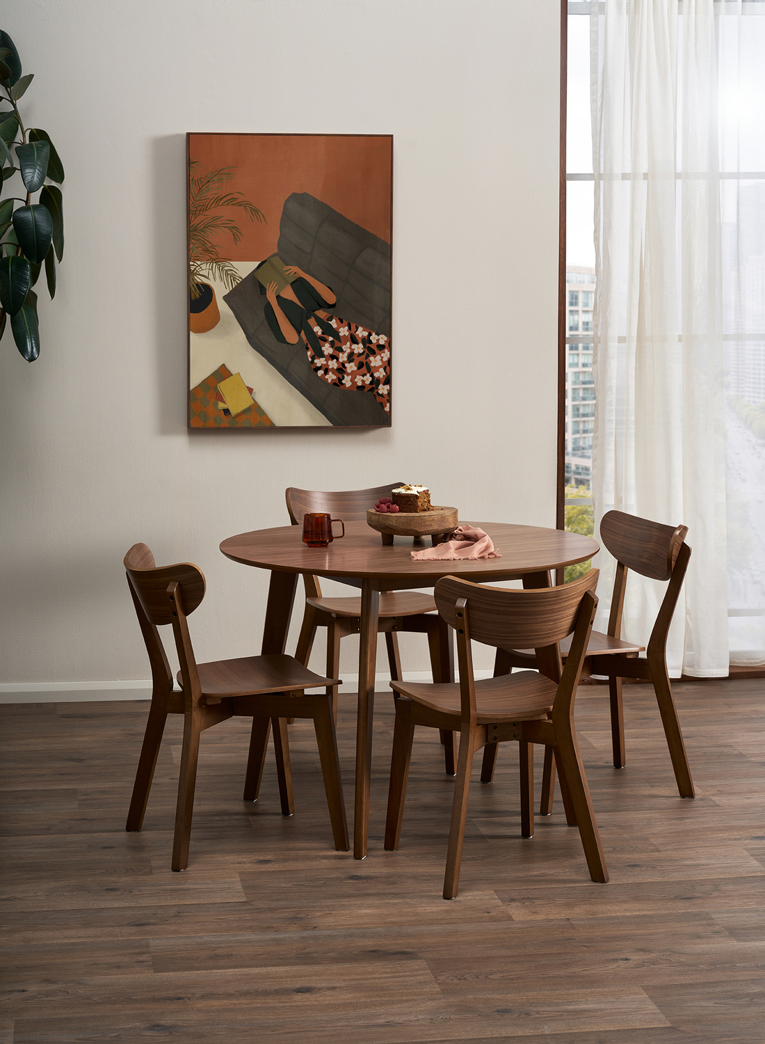 Larsen Wooden Dining Chairs