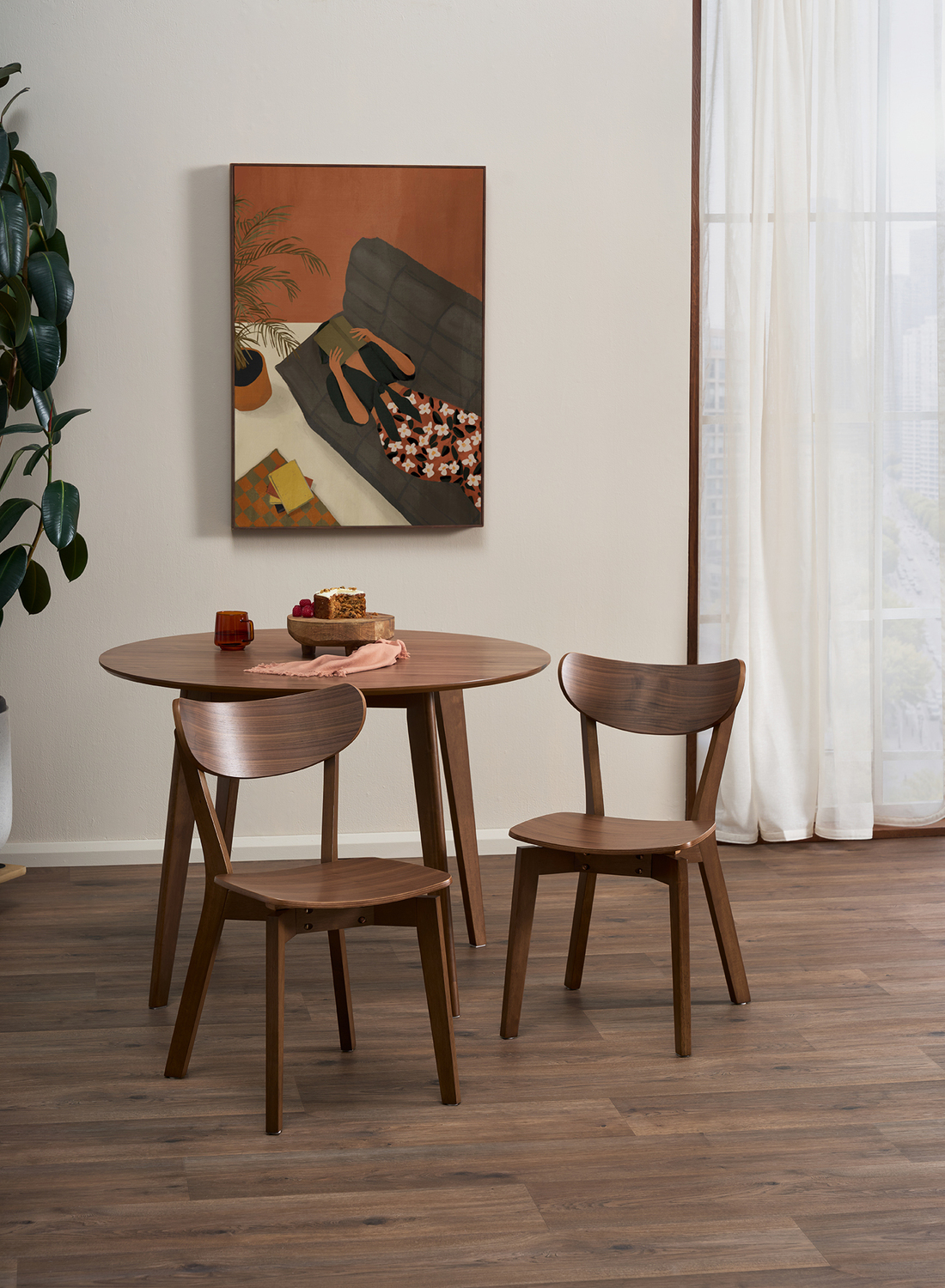Larsen Wooden Dining Chairs