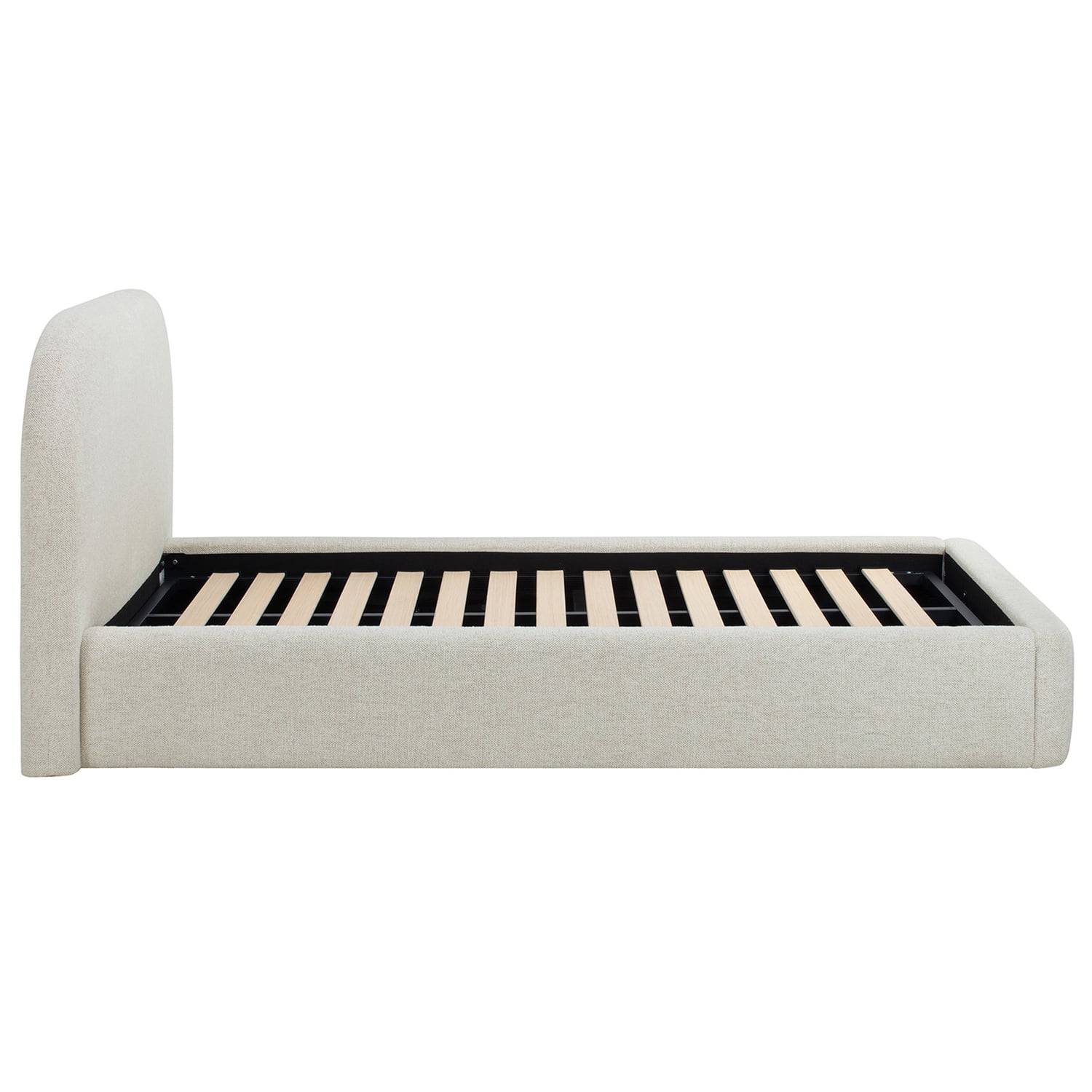 Emery Upholstered Gas Lift Storage Bed Frame