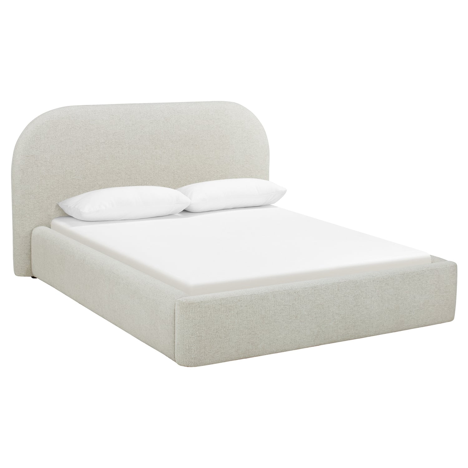 Emery Upholstered Gas Lift Storage Bed Frame