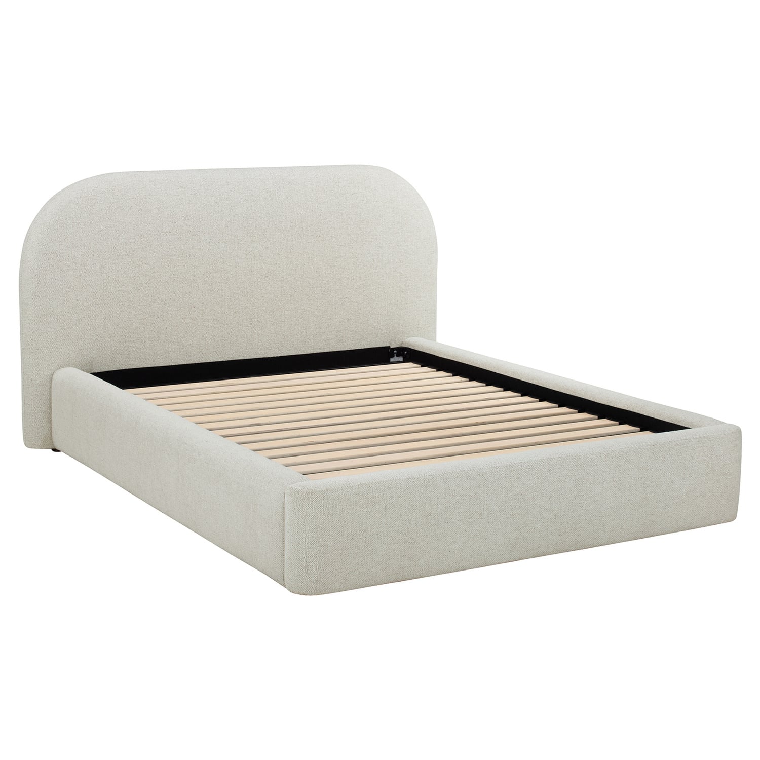 Emery Upholstered Gas Lift Storage Bed Frame