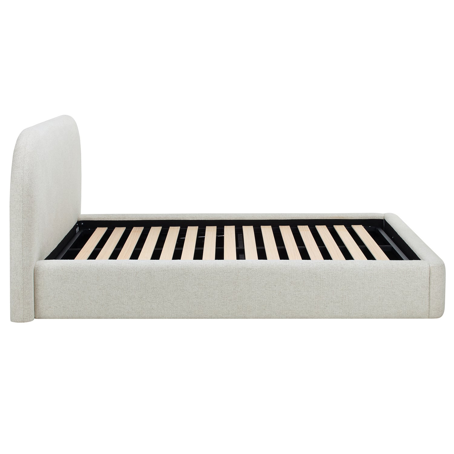 Emery Upholstered Gas Lift Storage Bed Frame