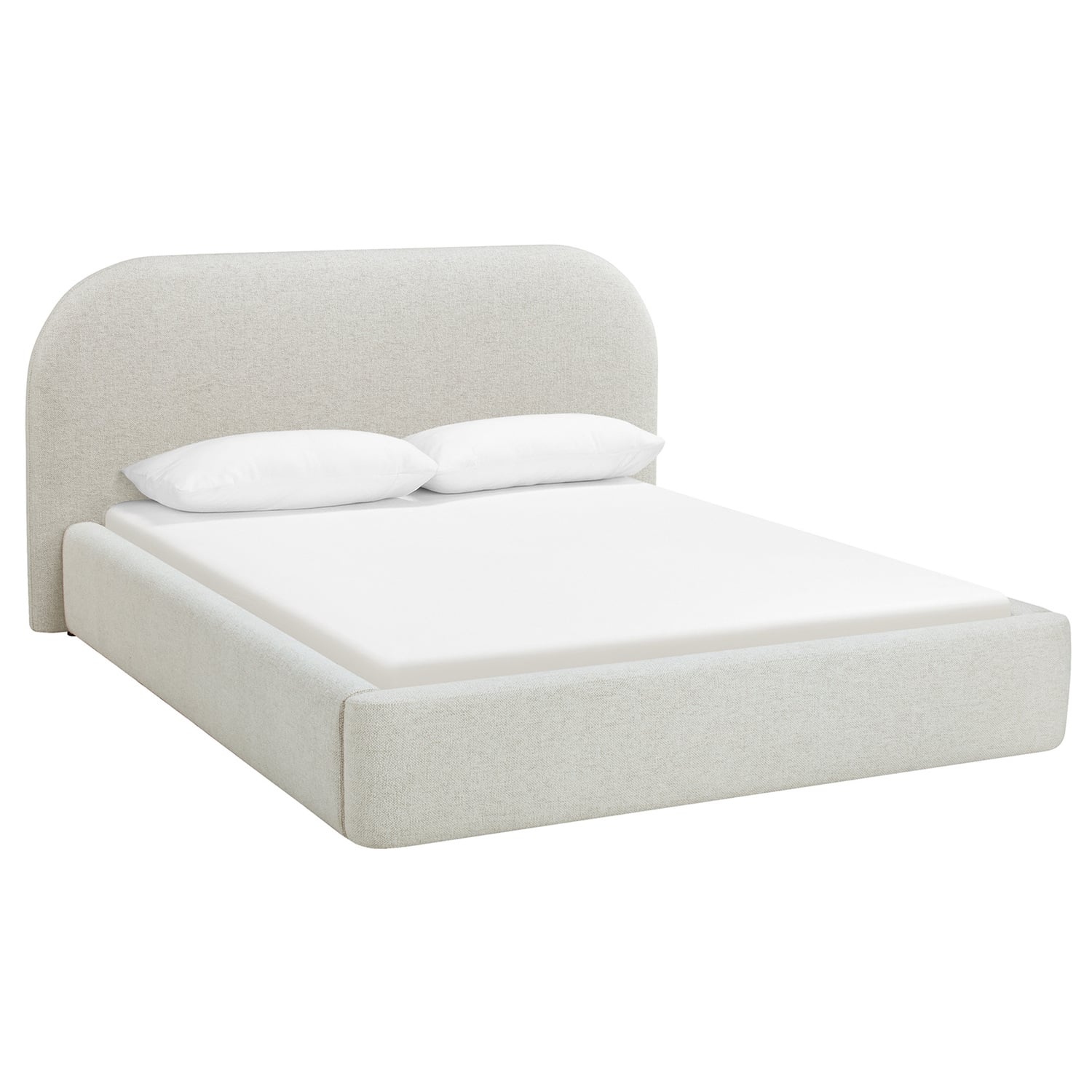 Emery Upholstered Gas Lift Storage Bed Frame