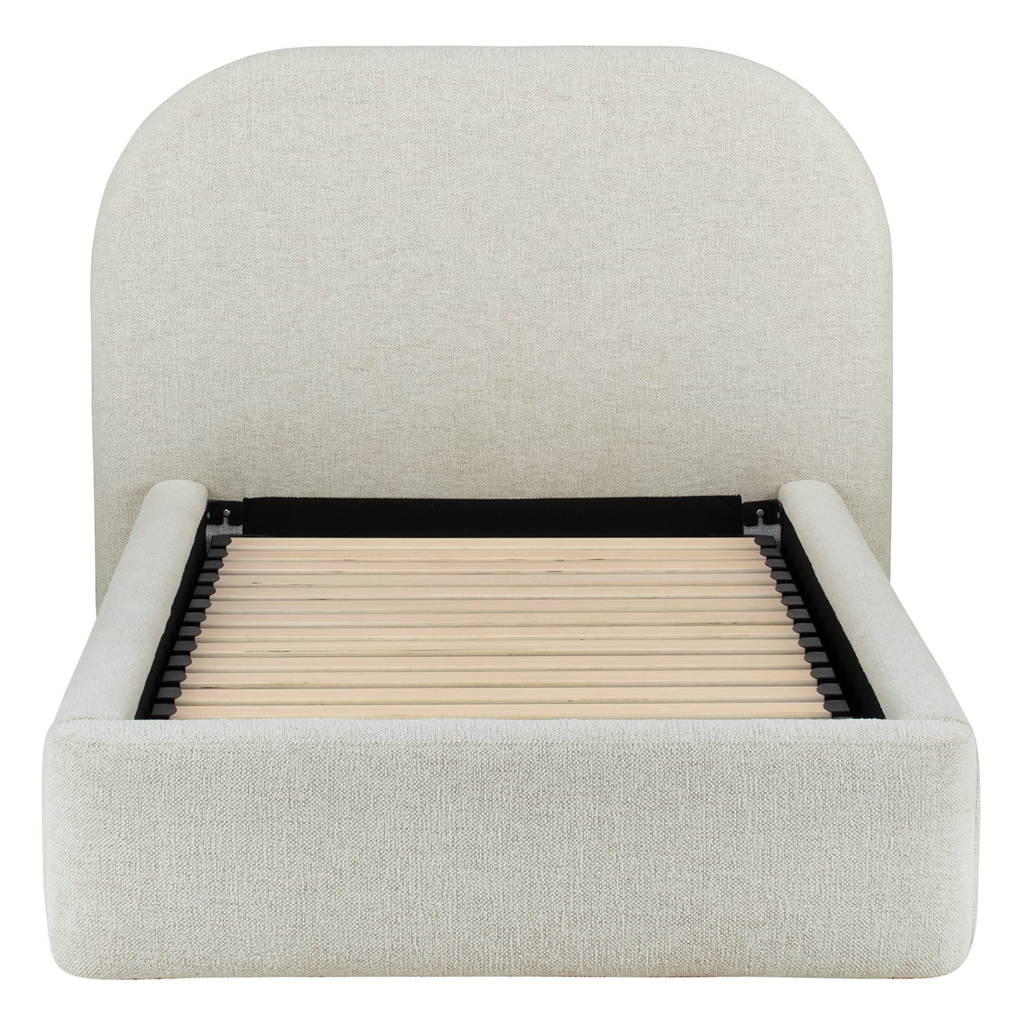 Emery Upholstered Gas Lift Storage Bed Frame