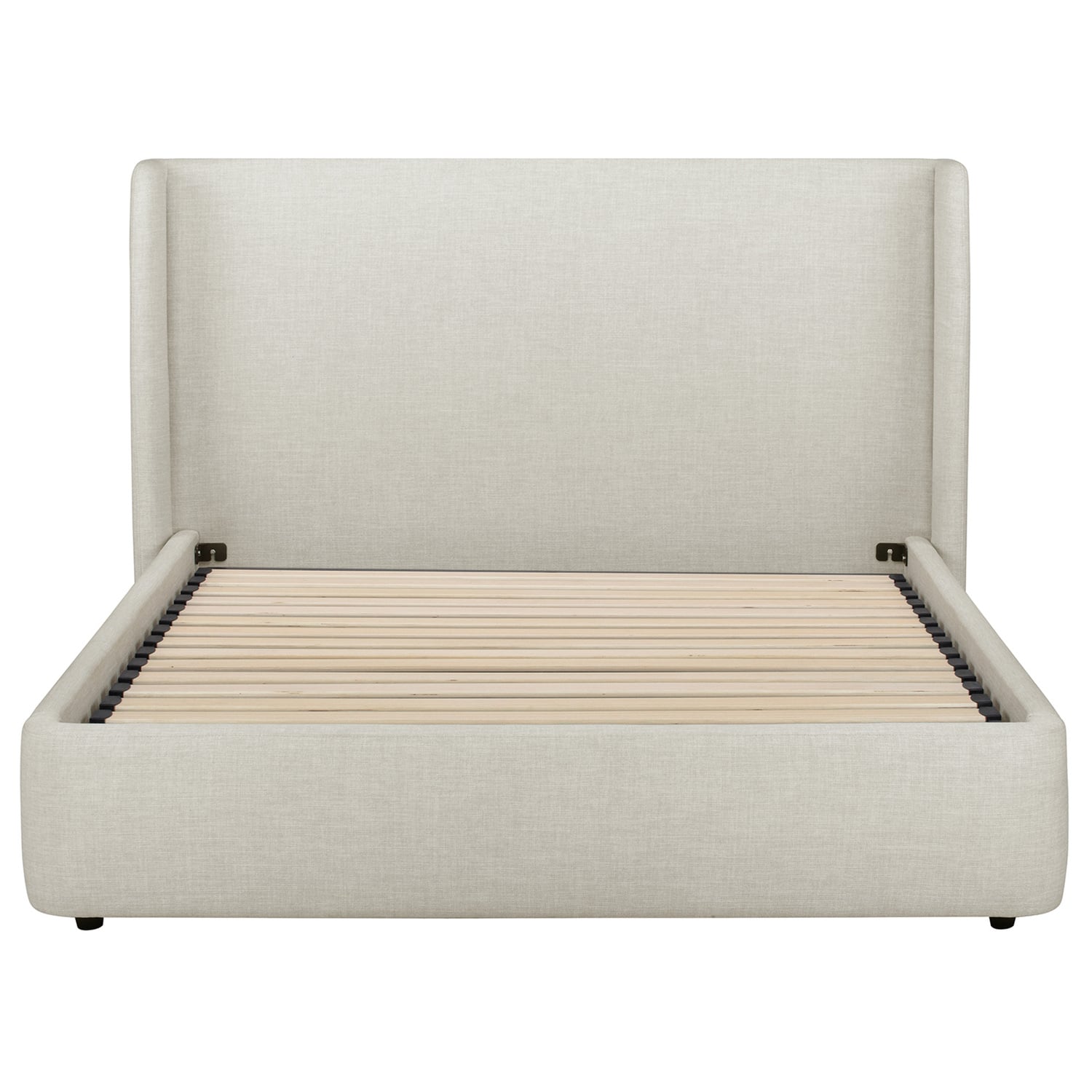 Abode Upholstered Gas Lift Storage Bed Frame