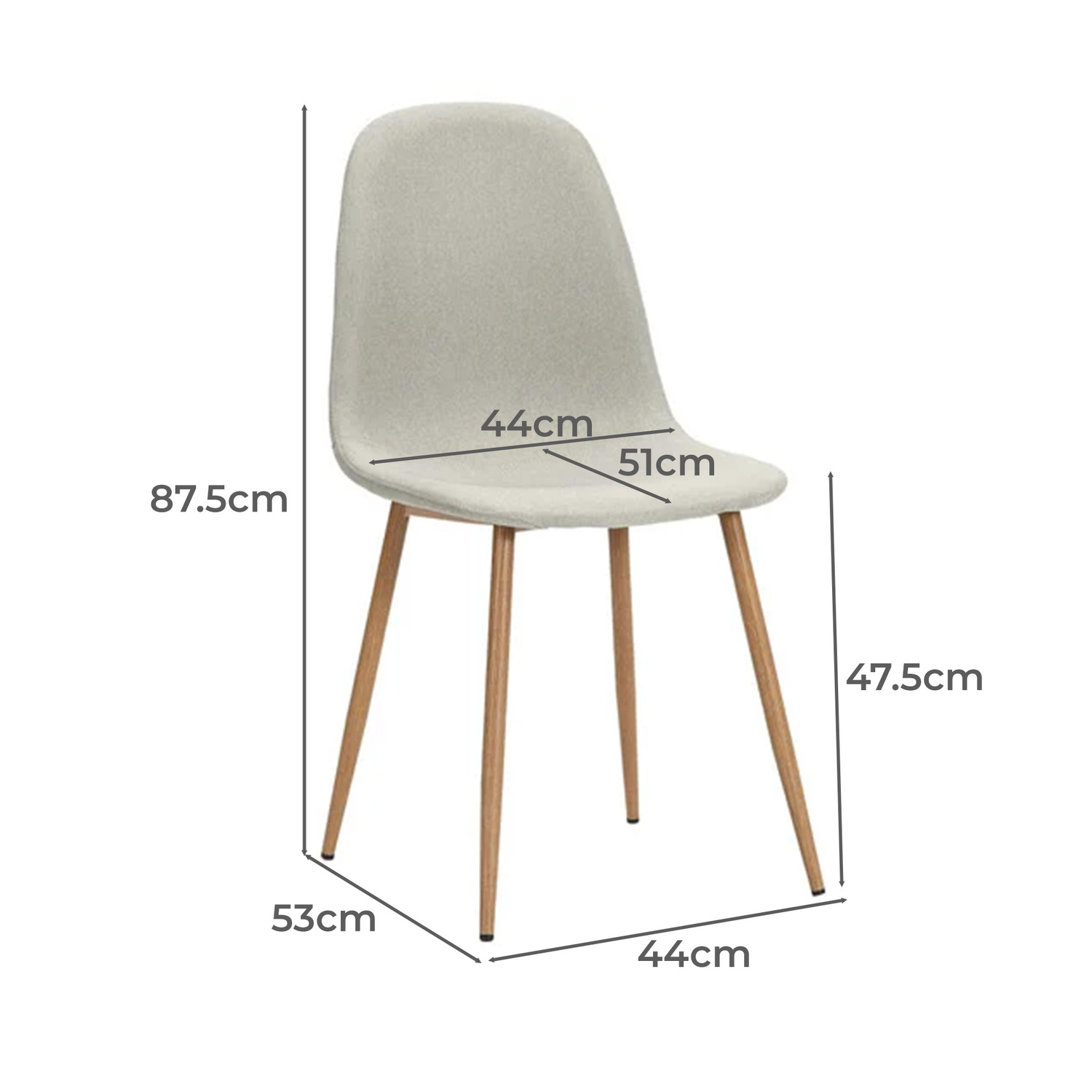 Milford Upholstered Dining Chairs