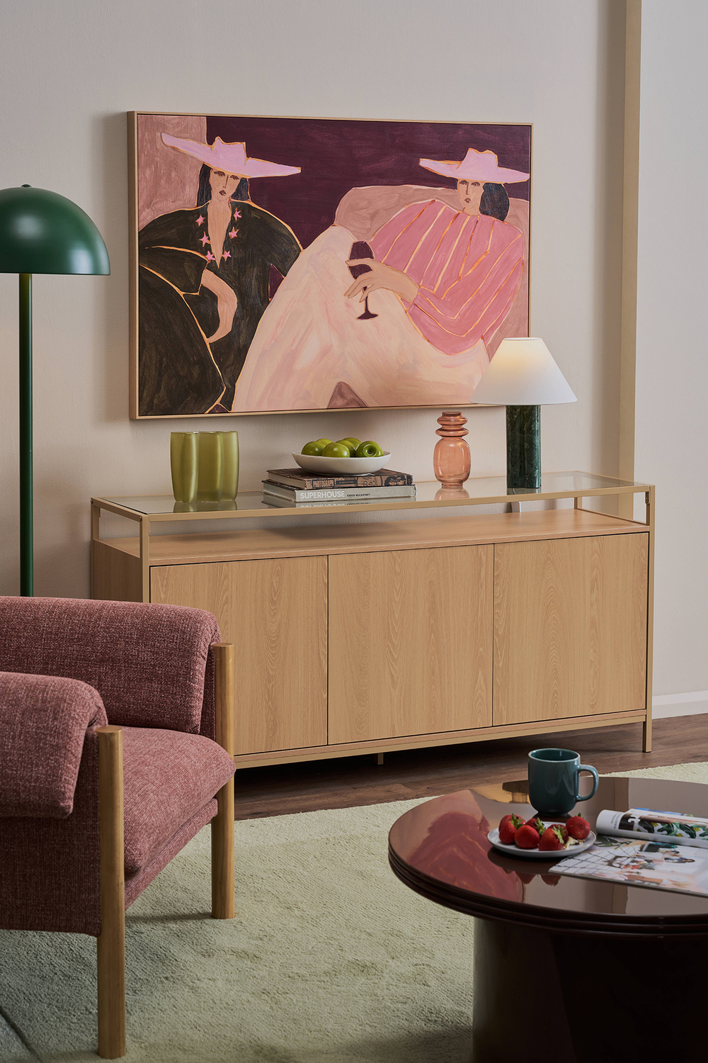 Laney 3 Door Sideboard