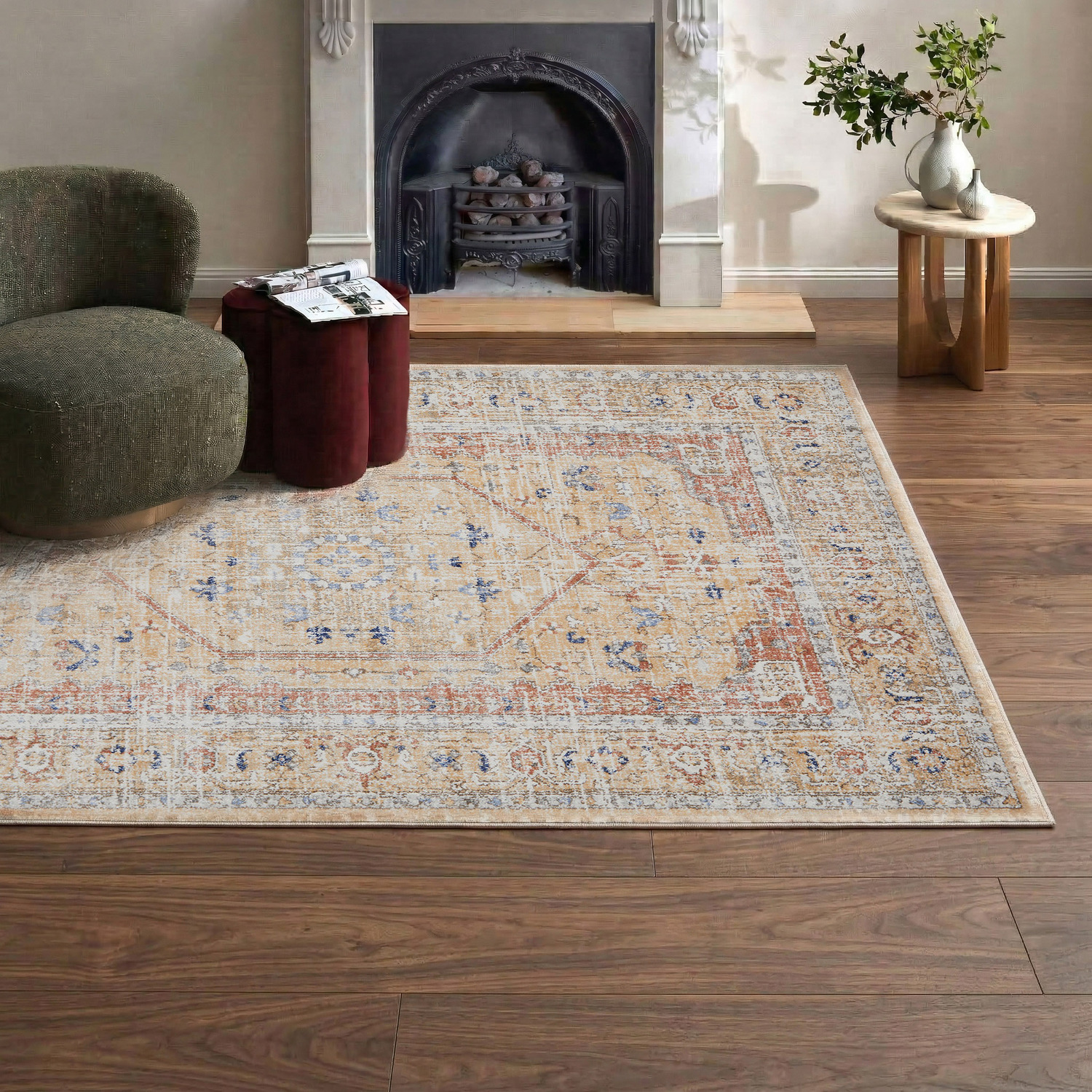 Davison-Stonewashed-Look-Power-Loomed-Rug