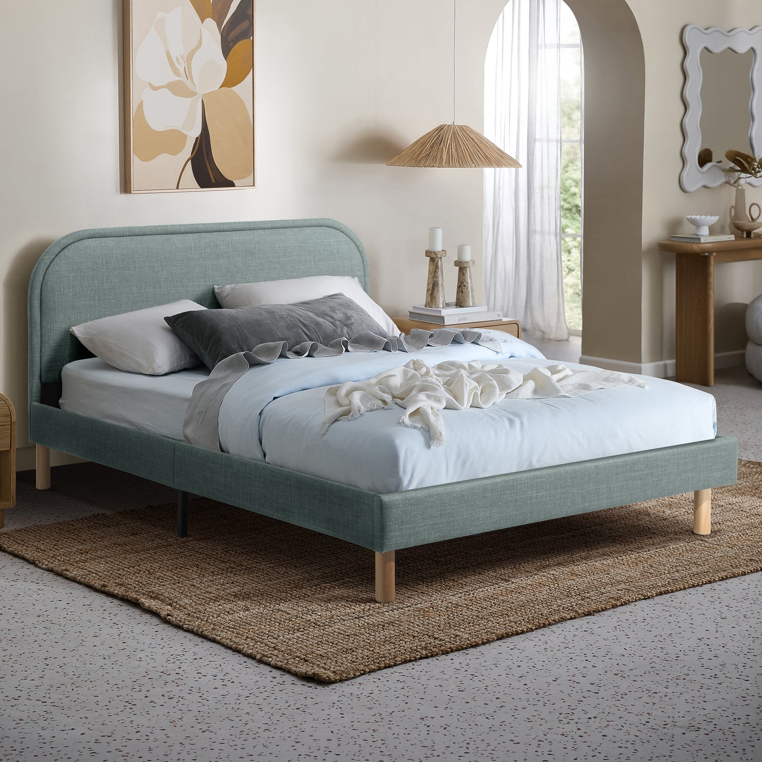 Elba Upholstered Bed Frame