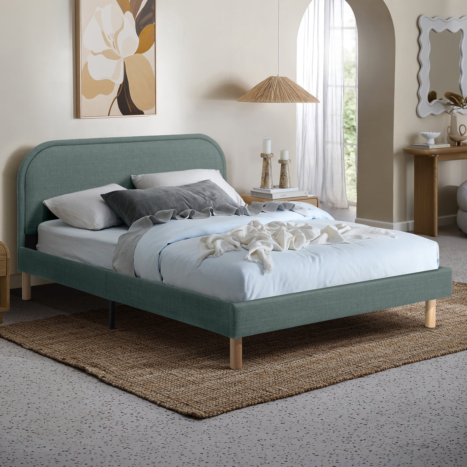 Elba Upholstered Bed Frame