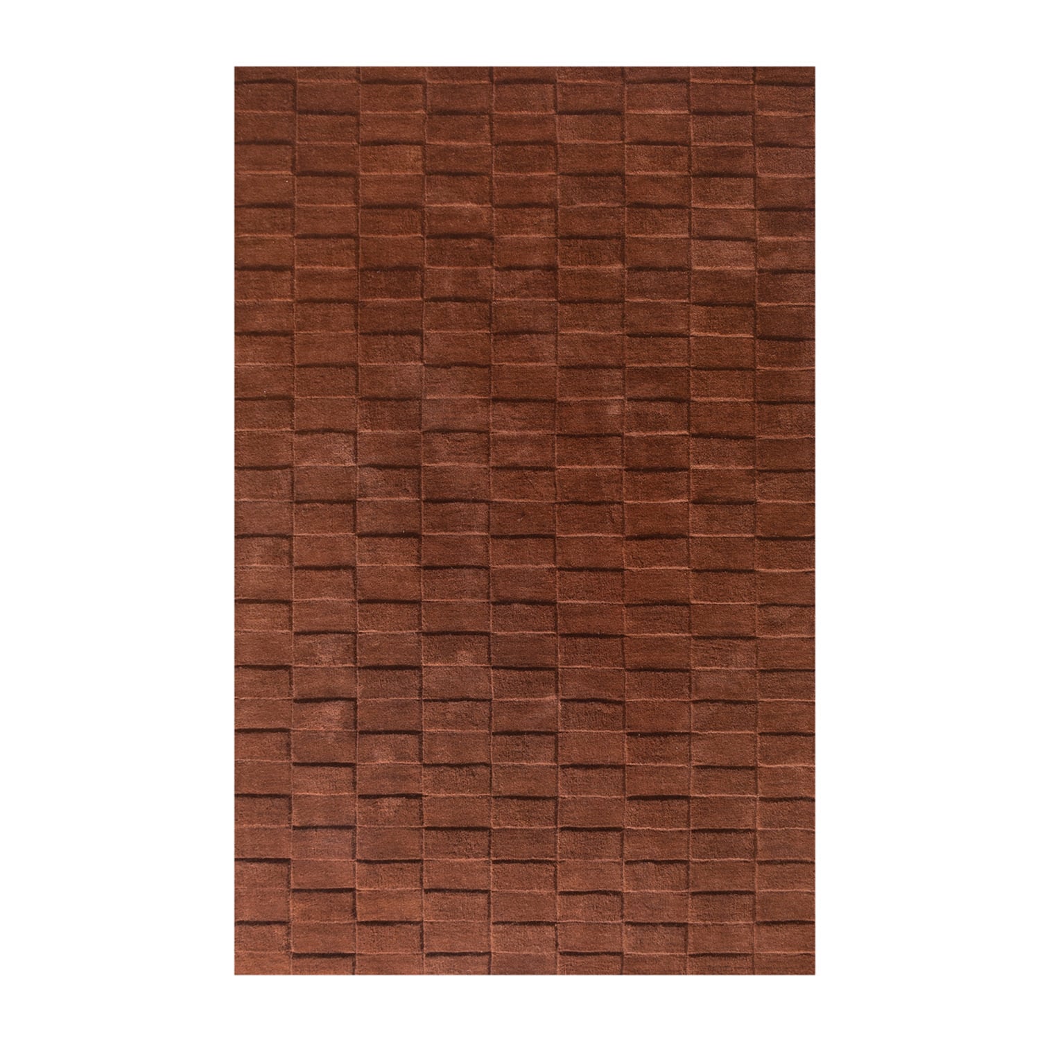 Gracie Grid Hand-Woven Wool Rug