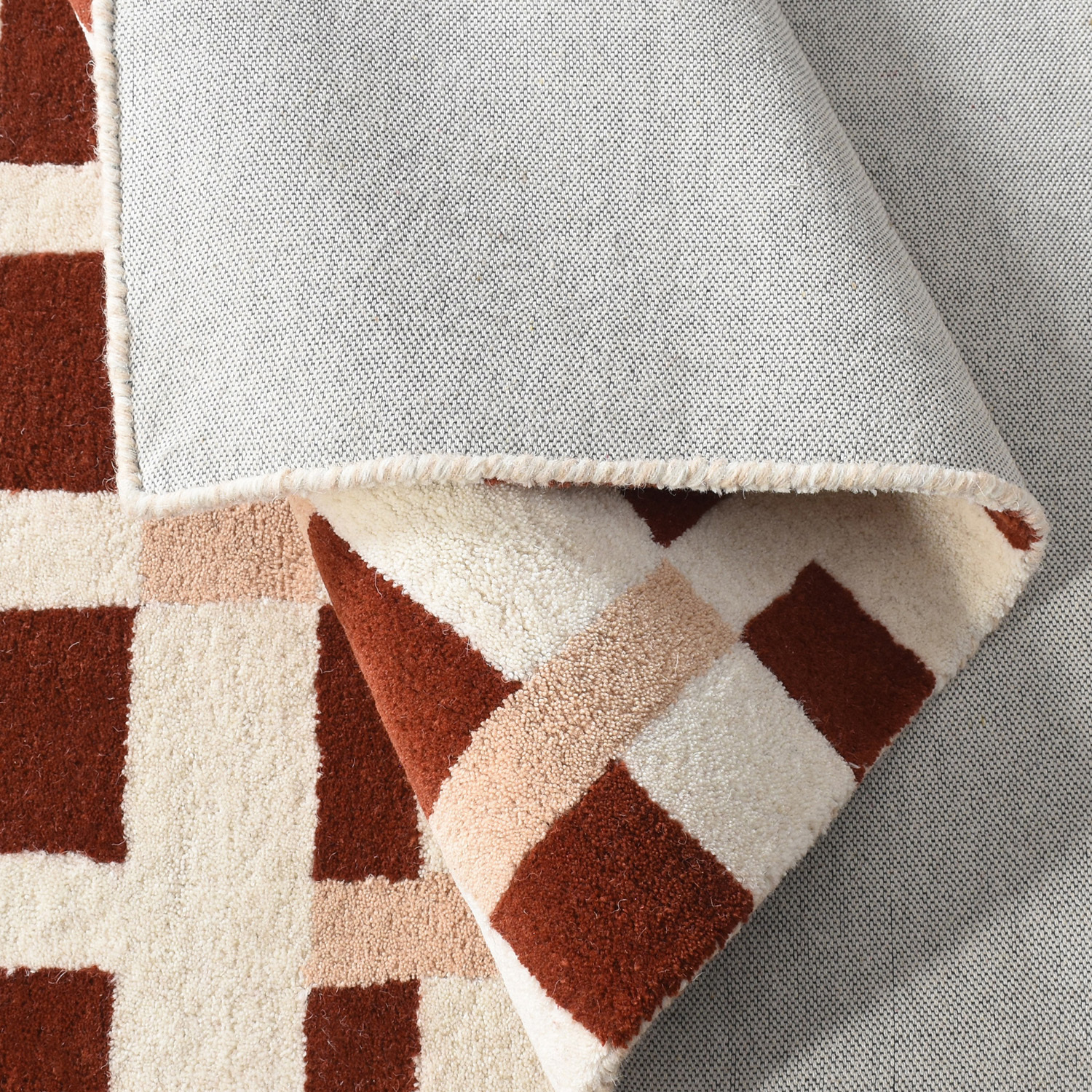 Greta Geometric Hand-Tufted Wool Rug