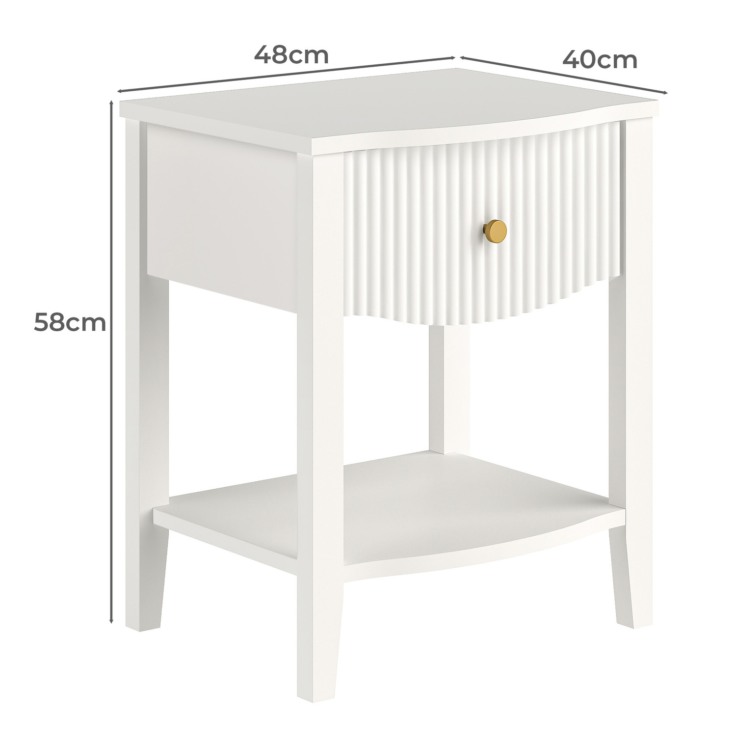 Gemma Bedside Table