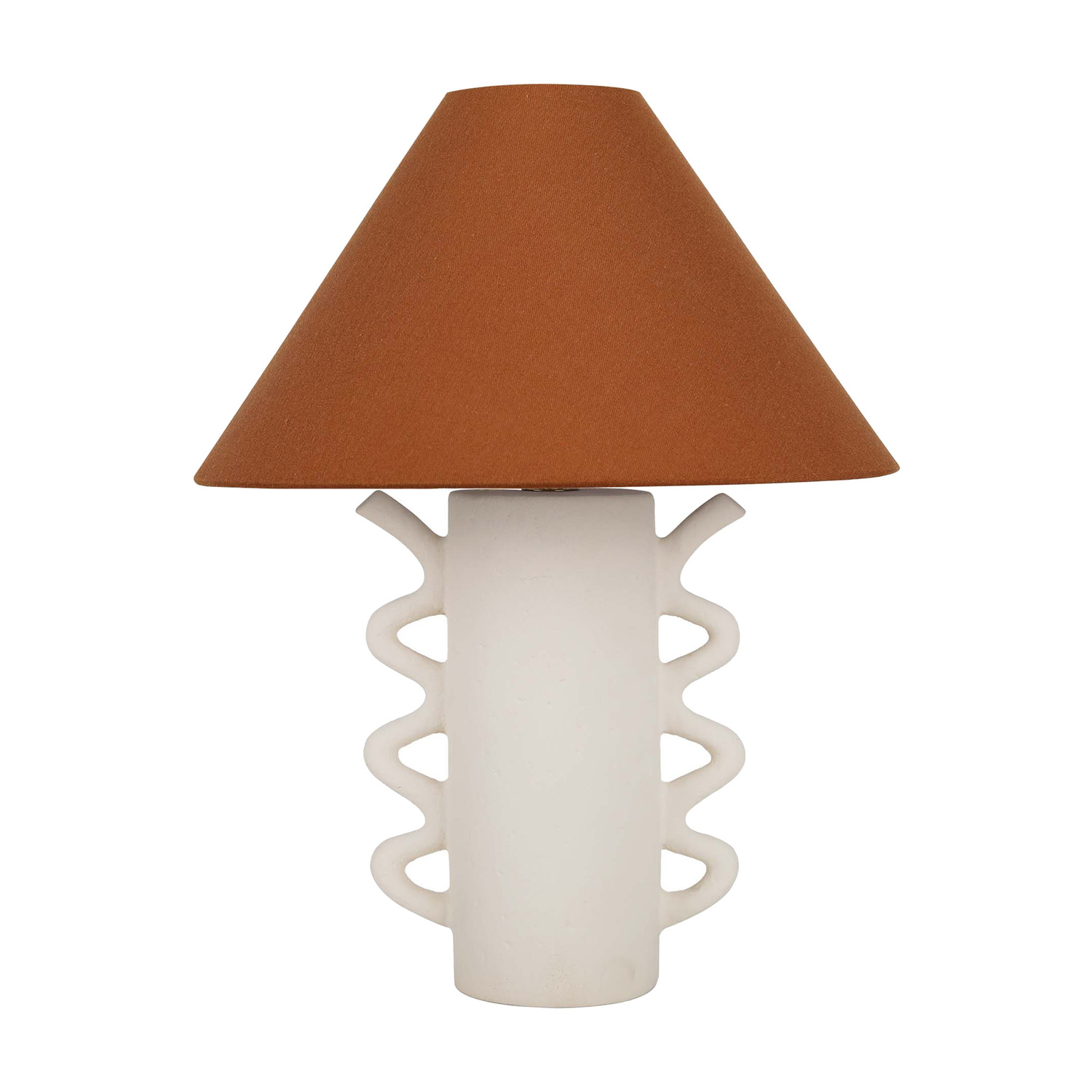 Edie Ceramic & Linen Table Lamp