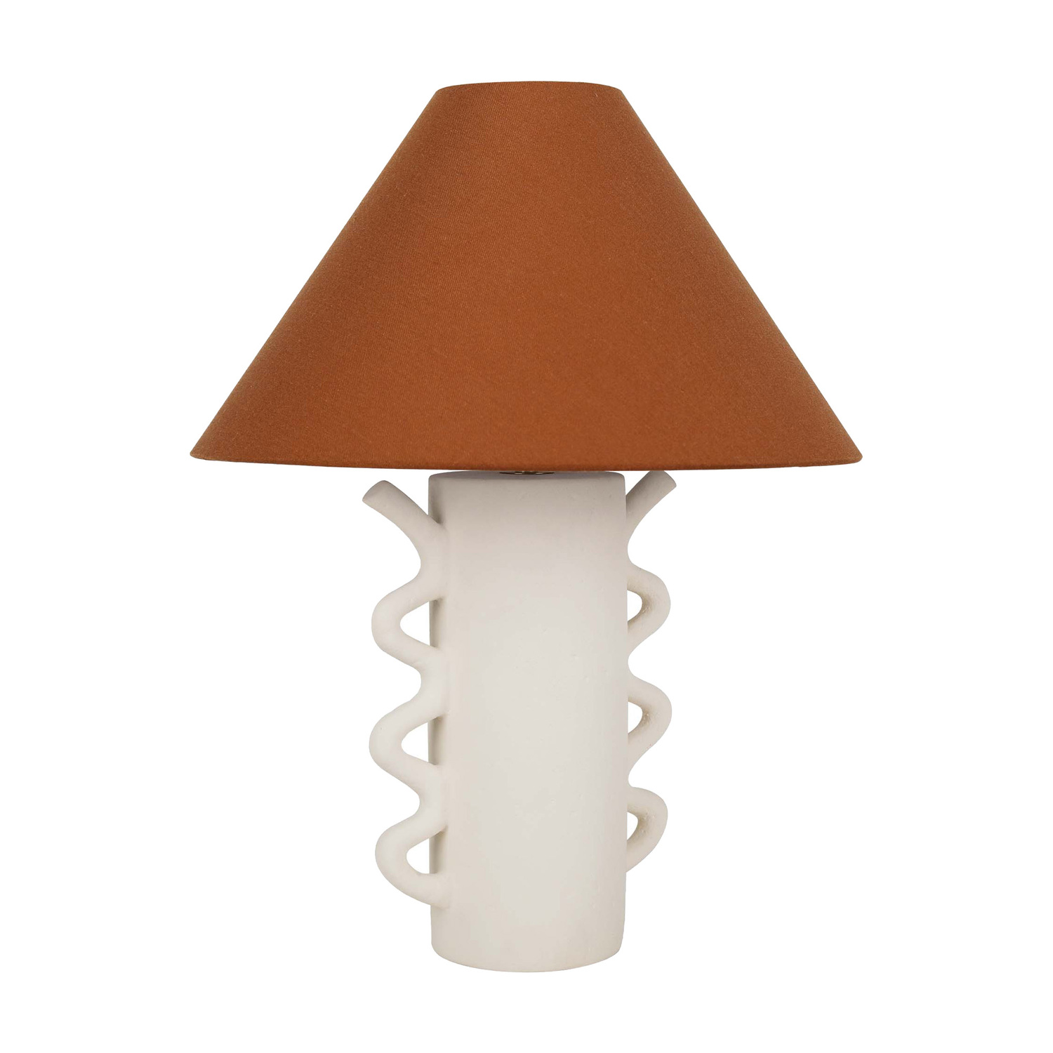Edie Ceramic & Linen Table Lamp