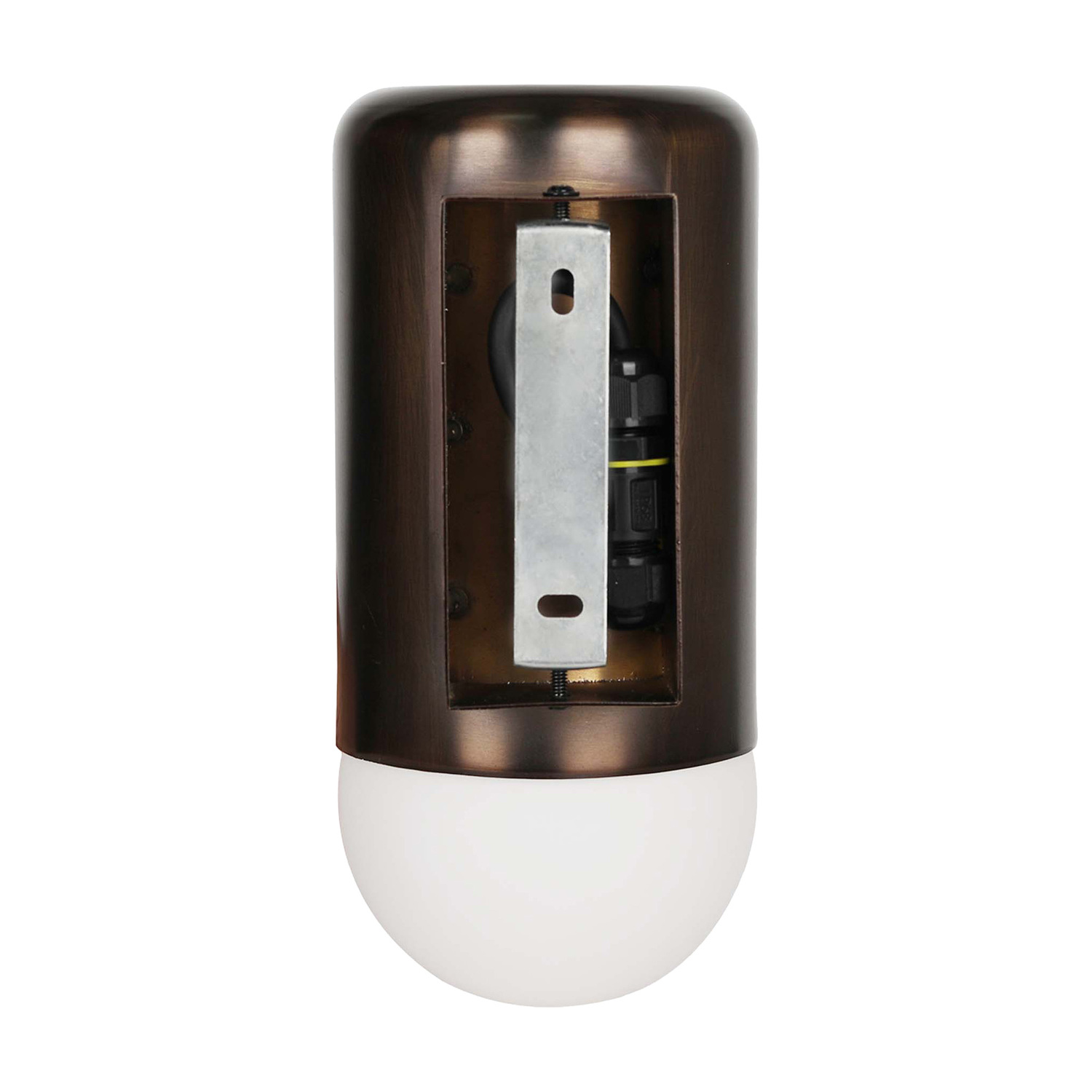 Ivor Iron & Glass Outdoor Wall Light