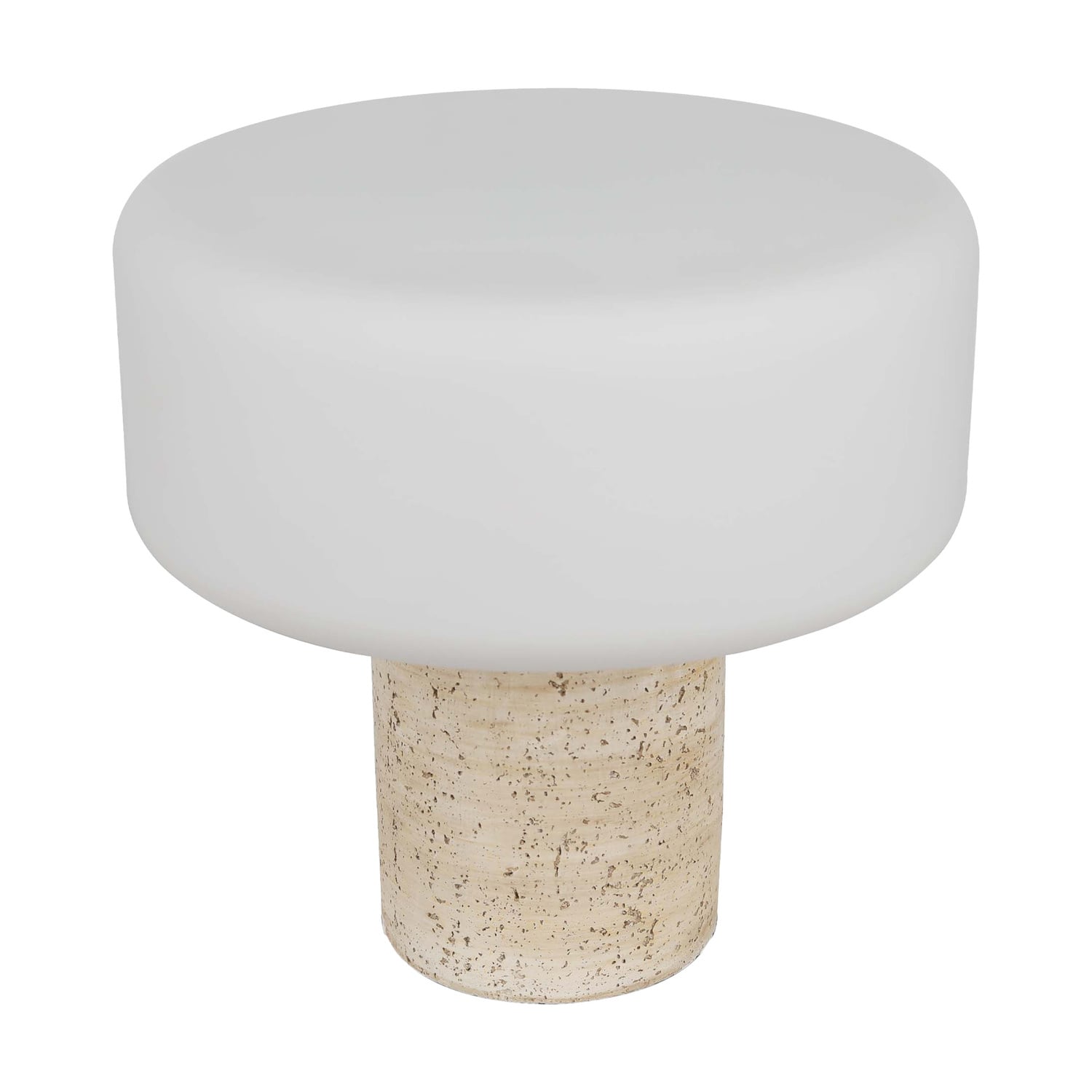 Emery Cement & Glass Table Lamp