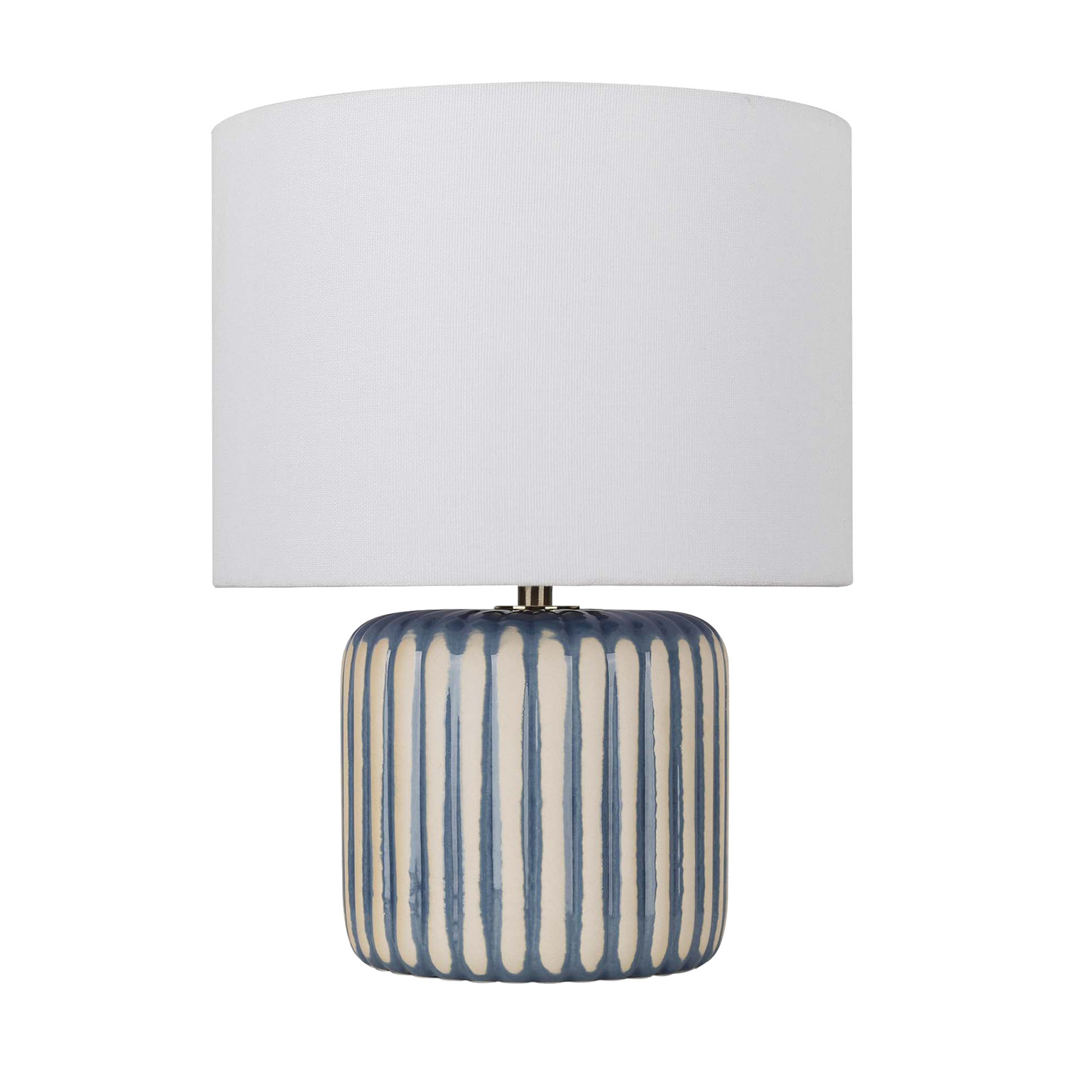 Layla Ceramic & Linen Table Lamp