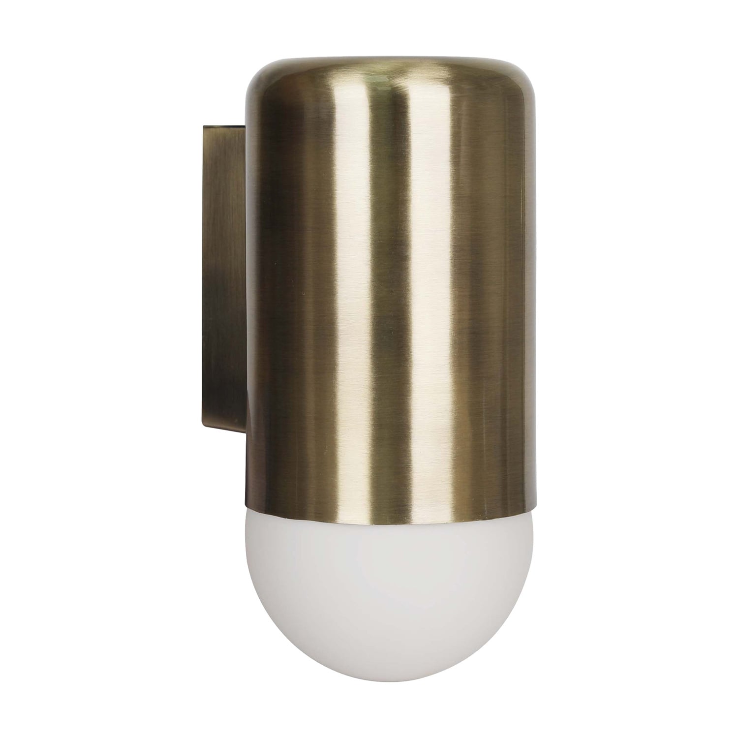Ivor Iron & Glass Outdoor Wall Light