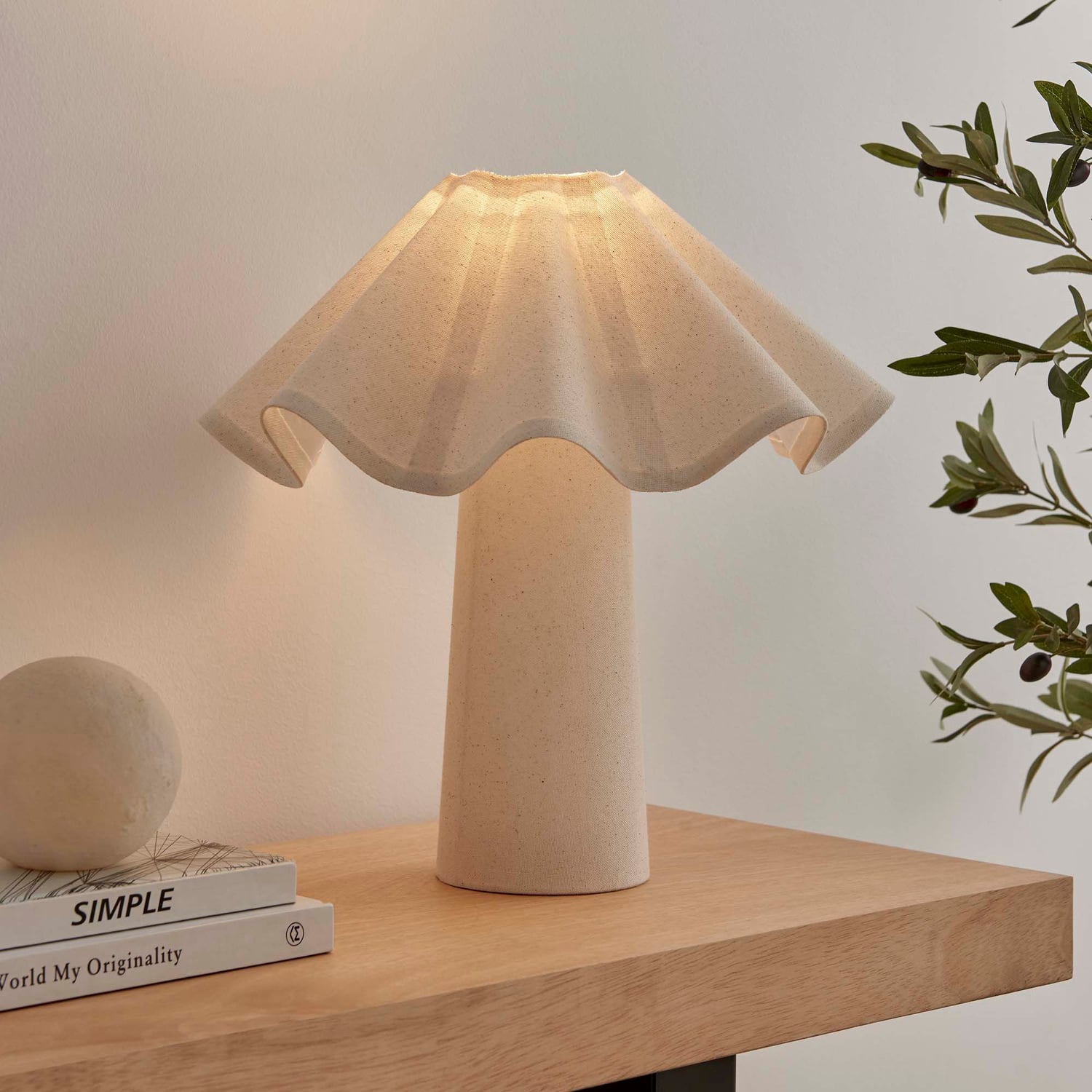 Sutton Linen Table Lamp
