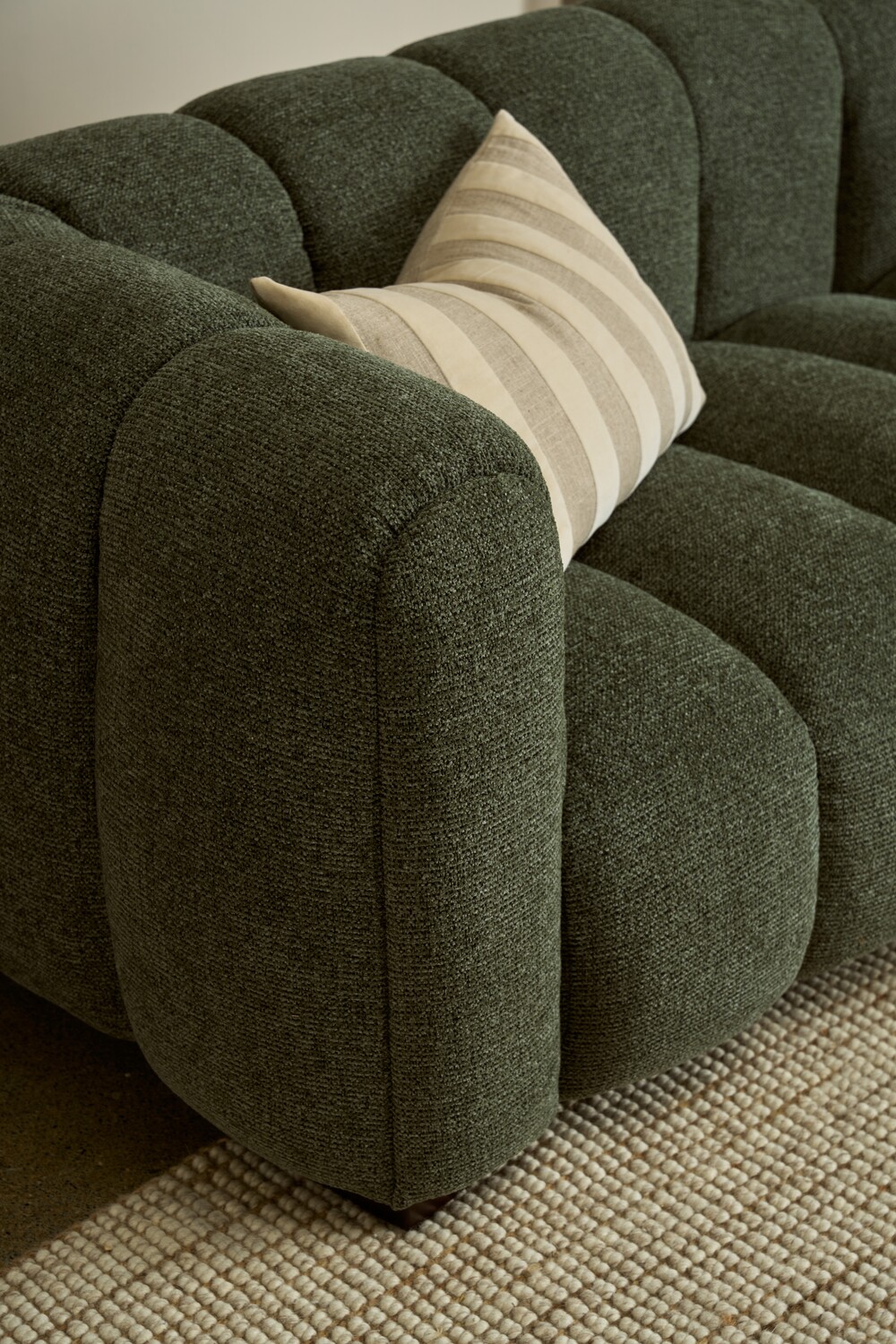 Nelson Premium 3 Seater Upholstered Sofa with Chaise