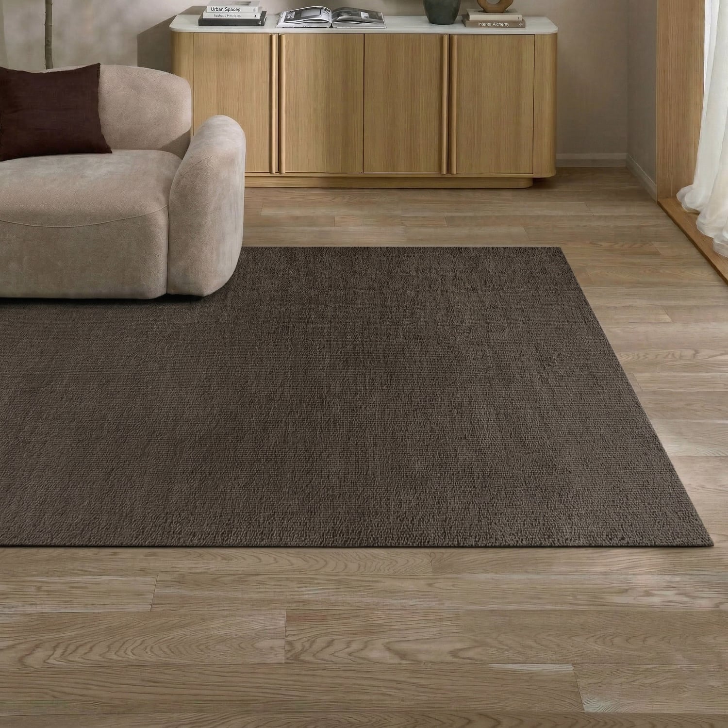 Bowie Boucle Hand-Woven Wool Rug
