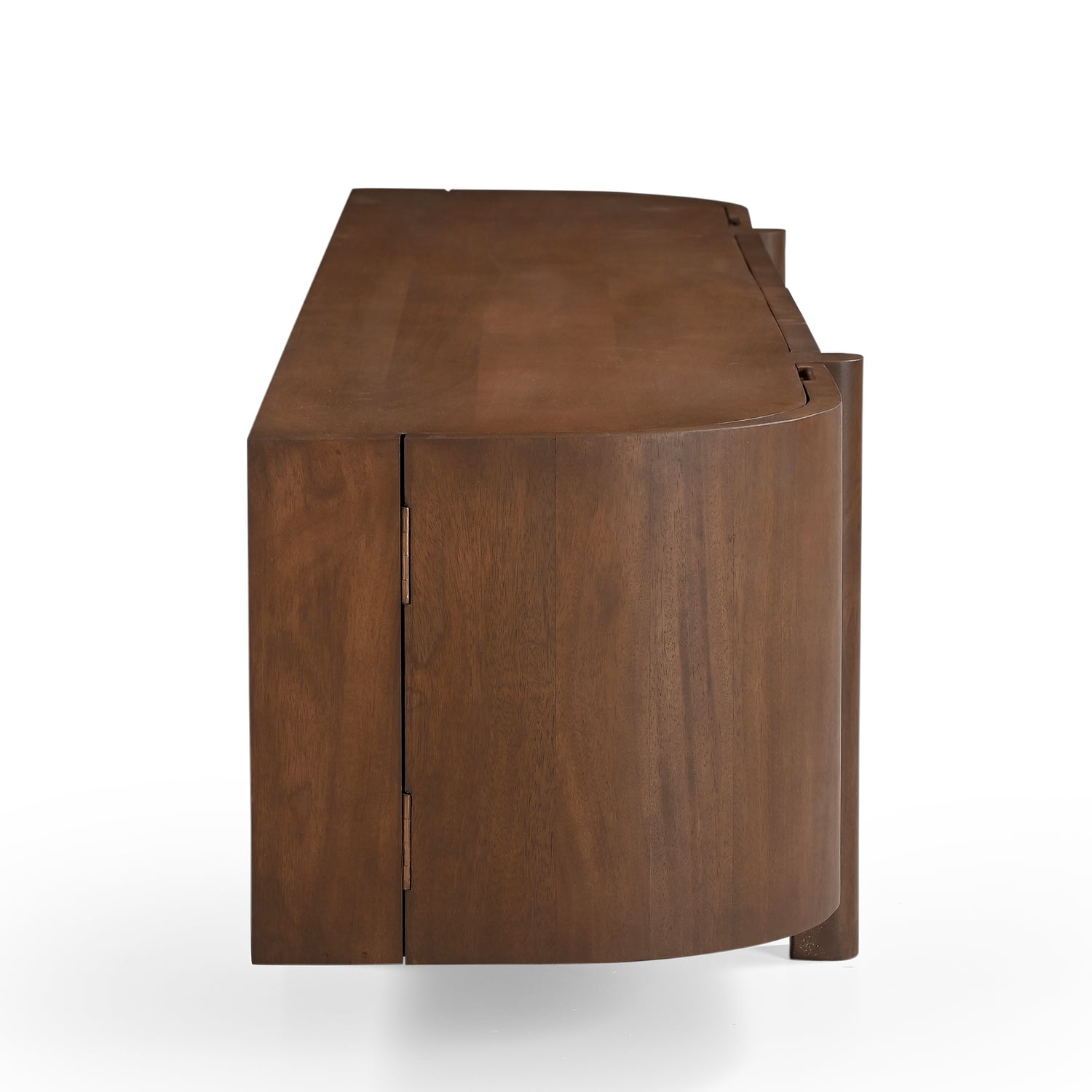 Laila Mango Wood & Marble TV Unit