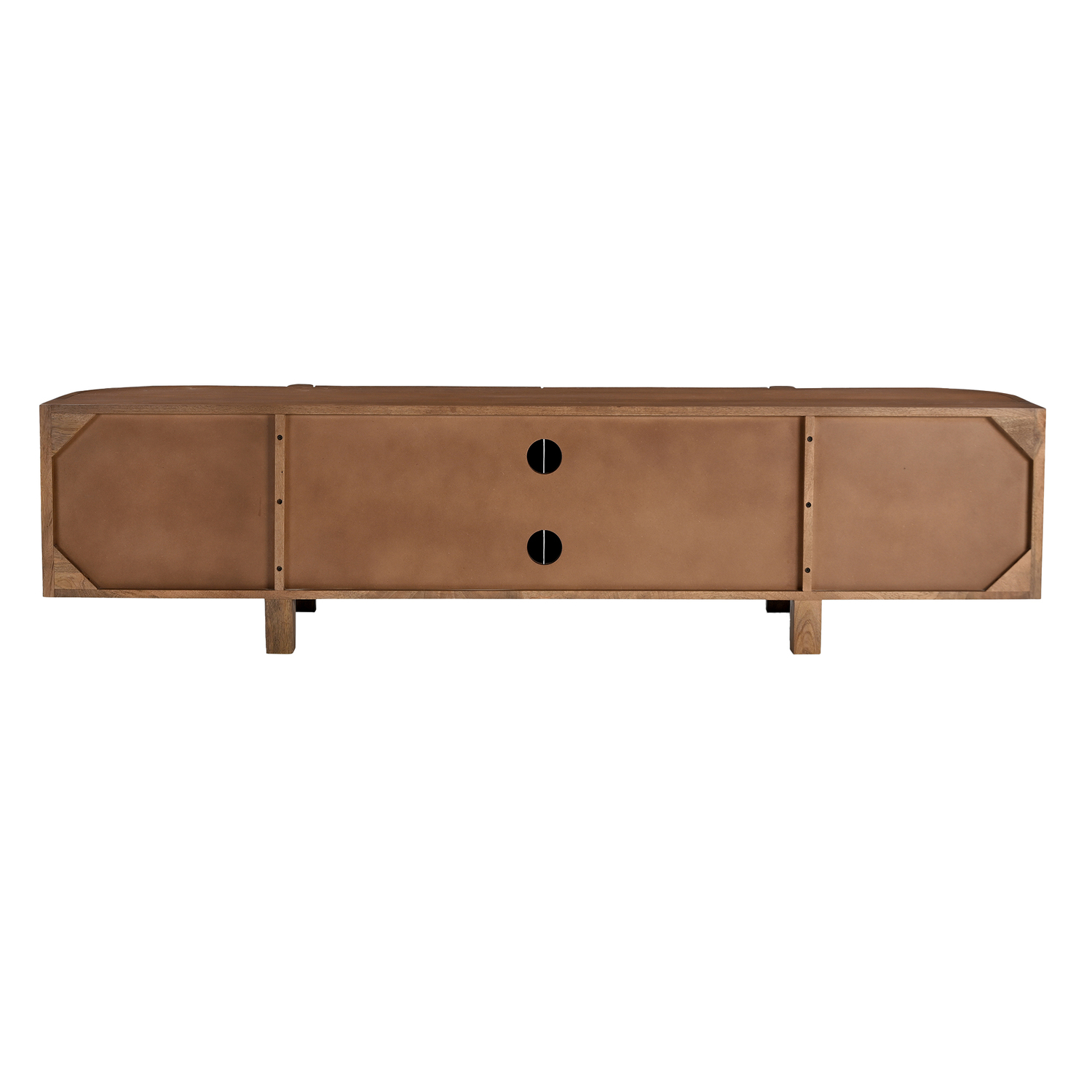 Laila Mango Wood & Marble TV Unit
