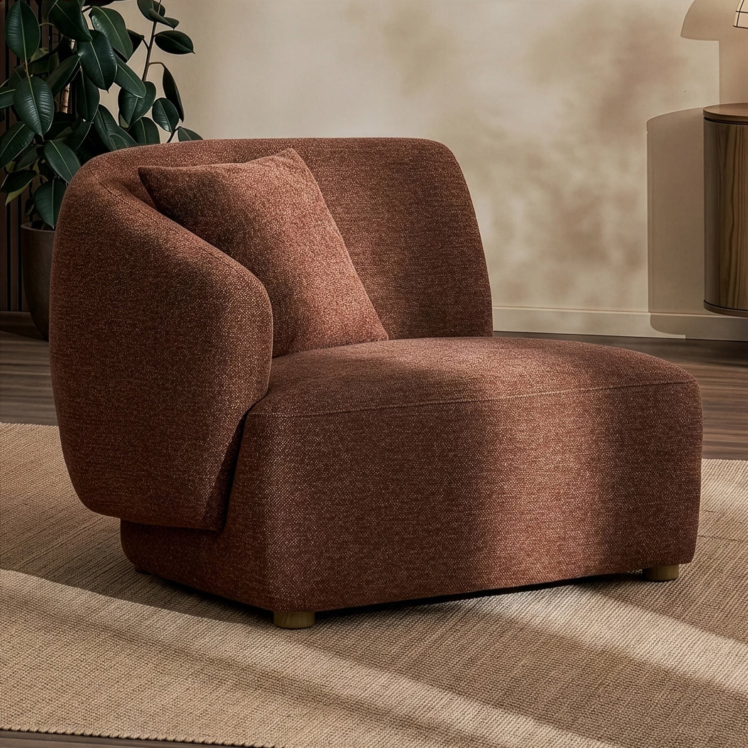 Cescent Chenille Chair