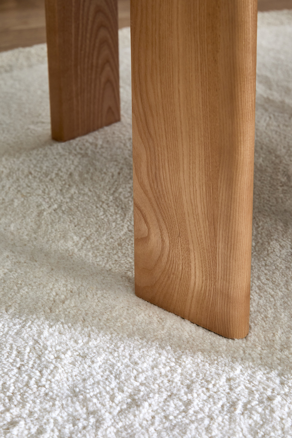 Benji Upholstered Ash Wood Dining Chair
