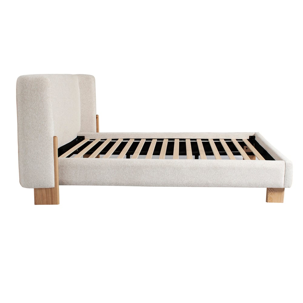 Natural Ash Benji Upholstered Bed