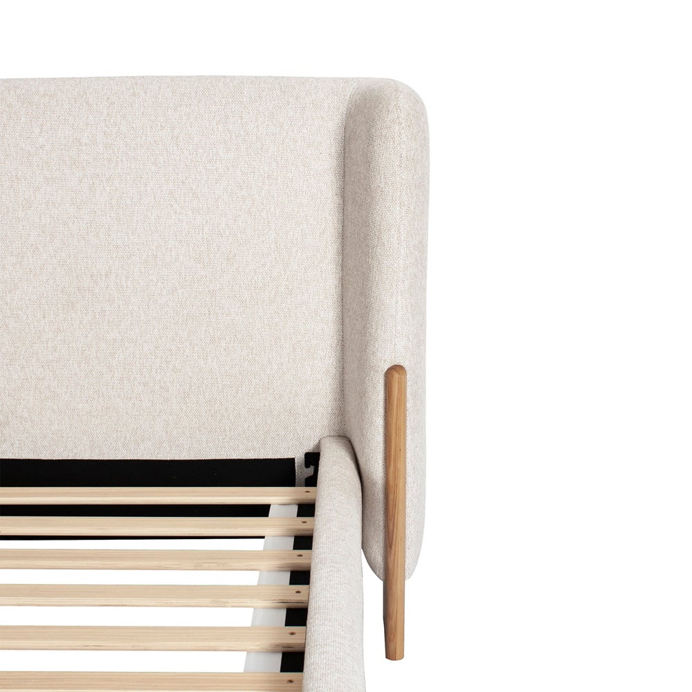 Natural Ash Benji Upholstered Bed