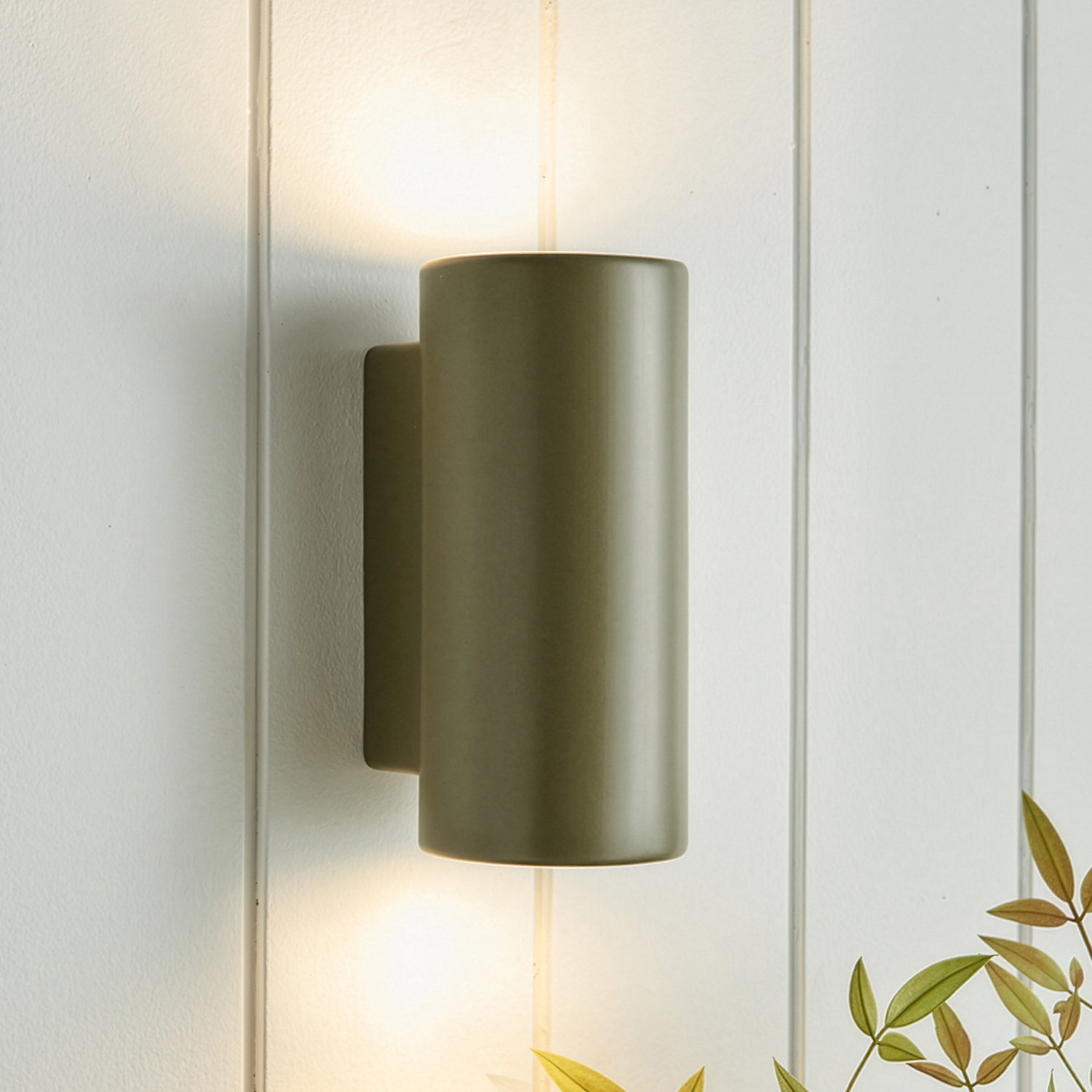 Waverly Ceramic Outdoor Up-Down Wall Light