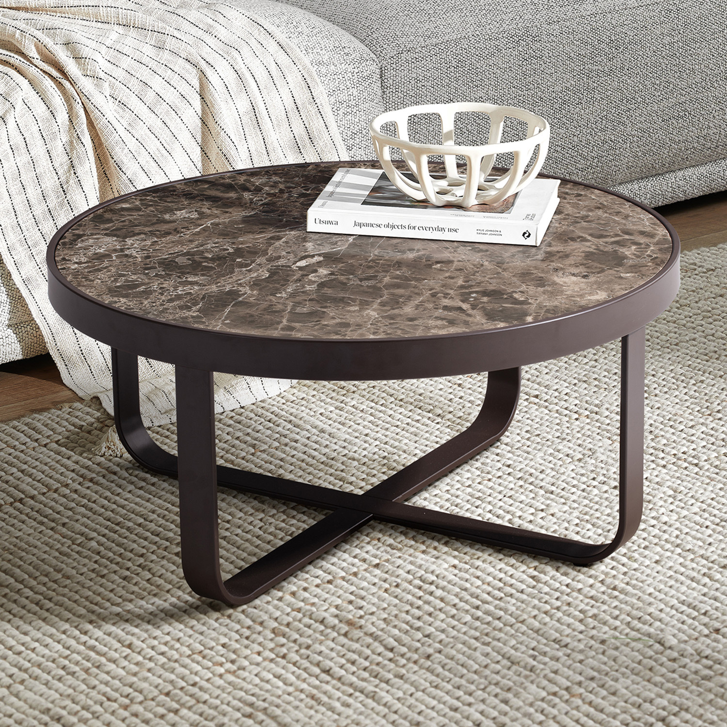 Claudius Marble Coffee Table