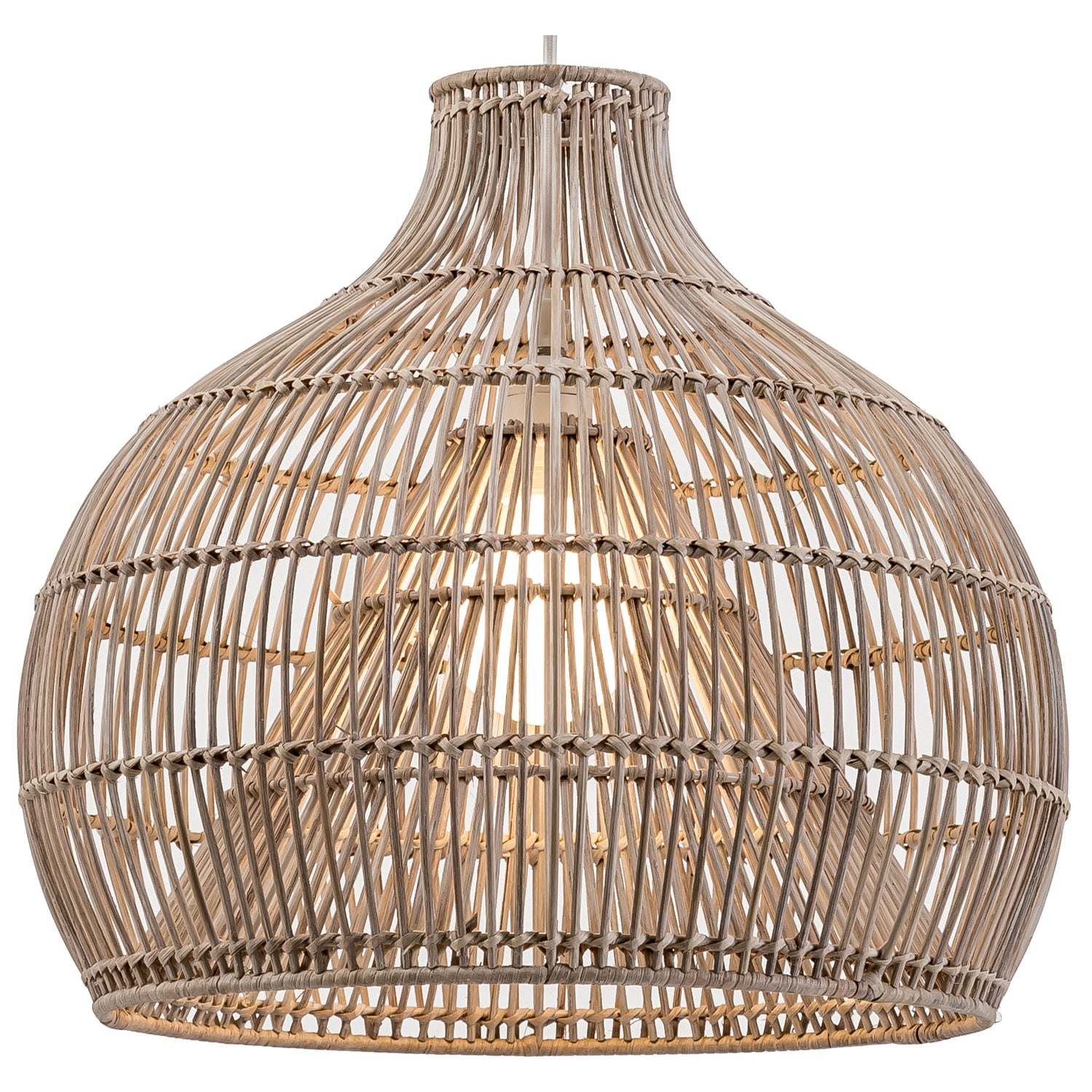 Drift Steel Rattan Pendant