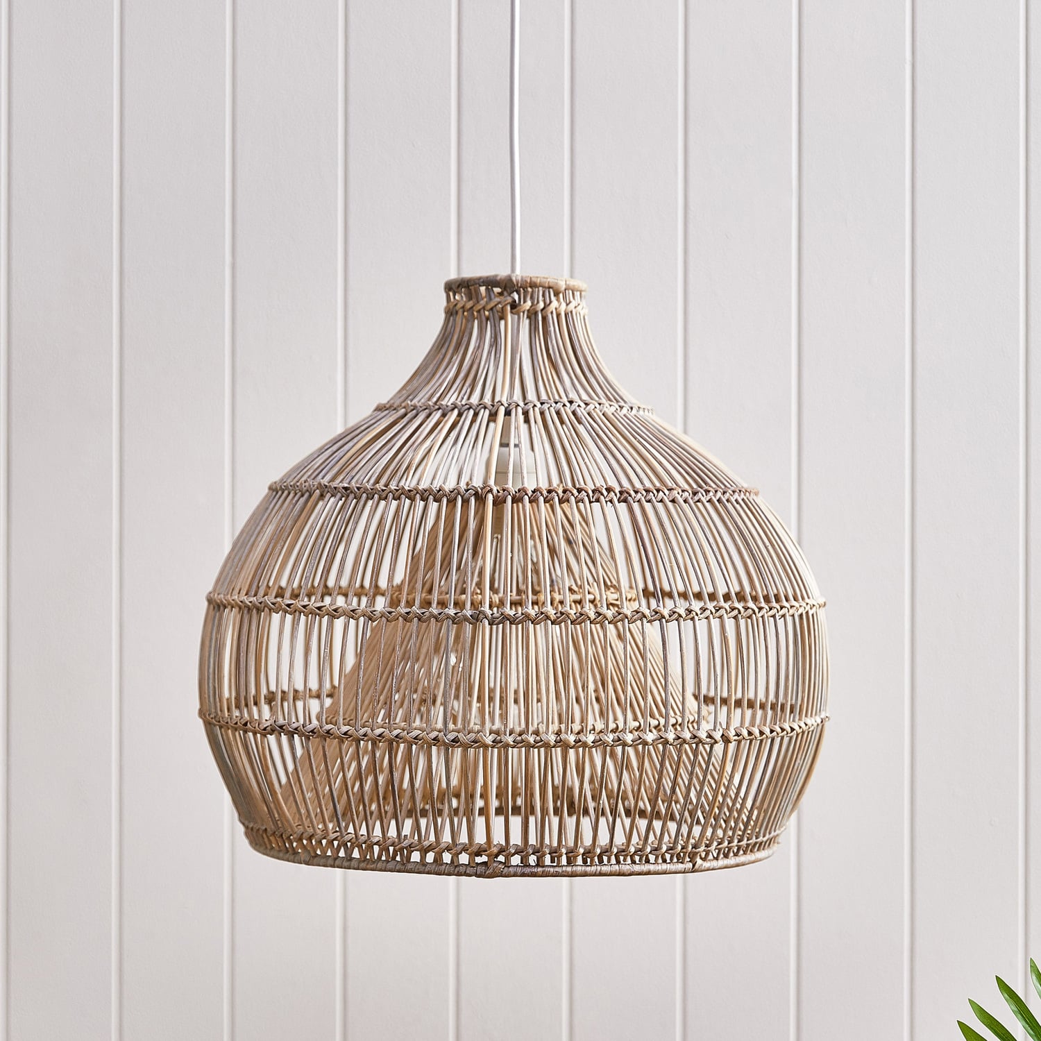 Drift Steel Rattan Pendant