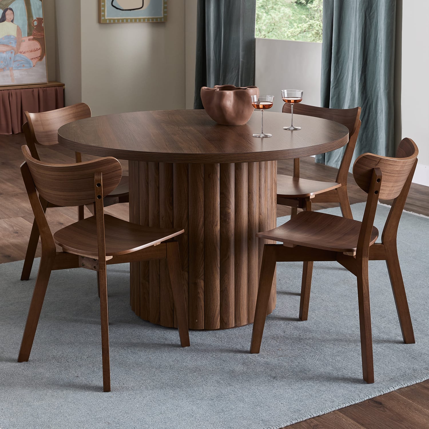 Larsen Wooden Dining Chairs